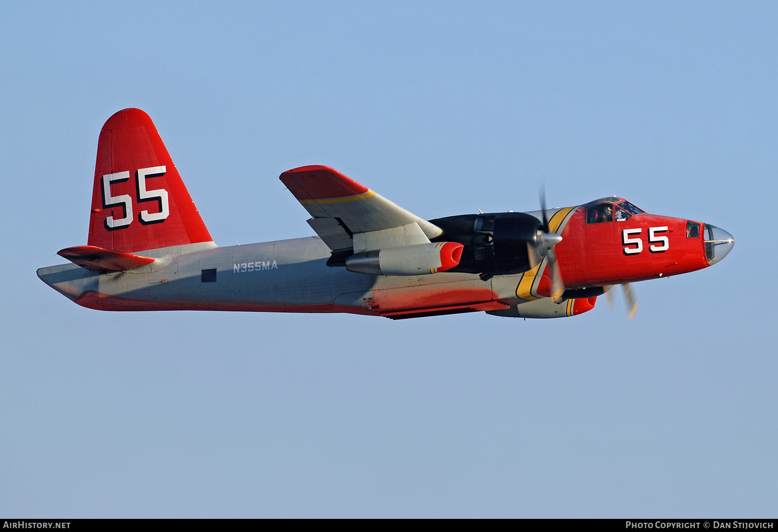 Aircraft Photo of N355MA | Lockheed P-2H/AT Neptune | AirHistory.net #699736