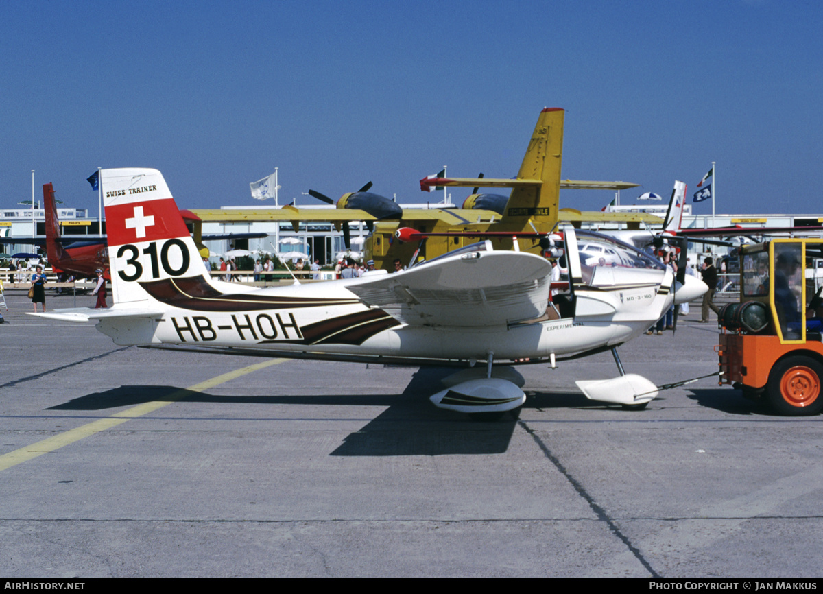 Aircraft Photo of HB-HOH | Dätwyler MD-3-160 Swiss Trainer | AirHistory.net #699760