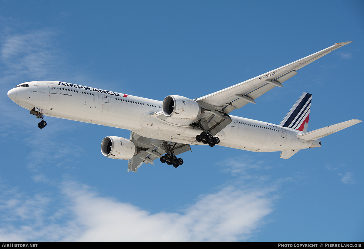 Aircraft Photo of F-GSQS | Boeing 777-328/ER | Air France | AirHistory.net #699761