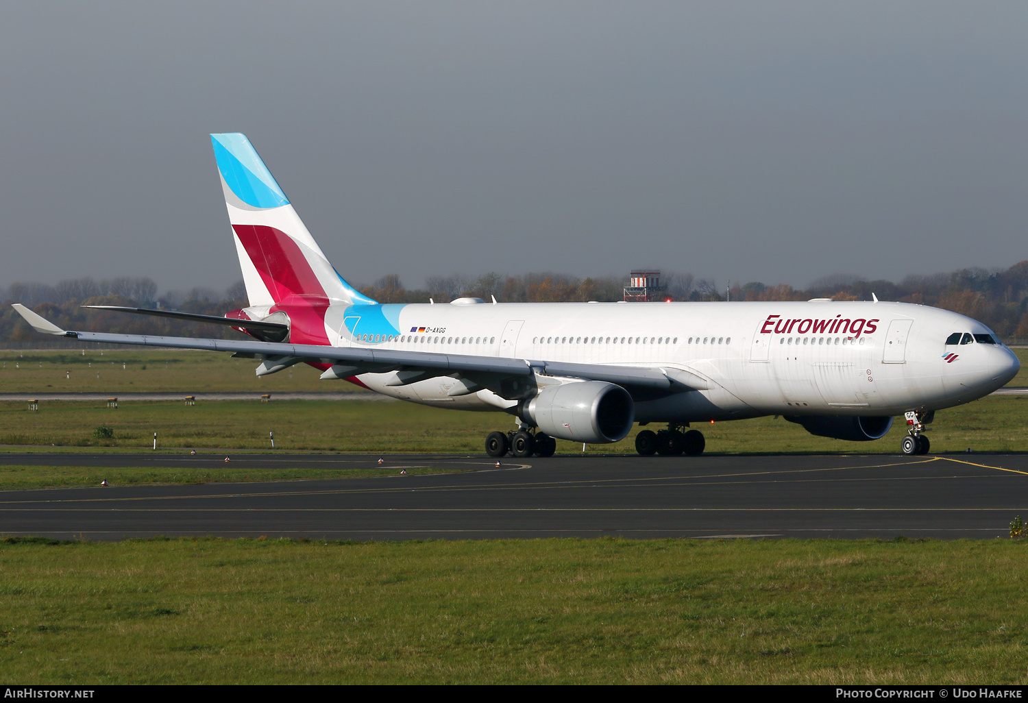 Aircraft Photo of D-AXGG | Airbus A330-203 | Eurowings | AirHistory.net #699786