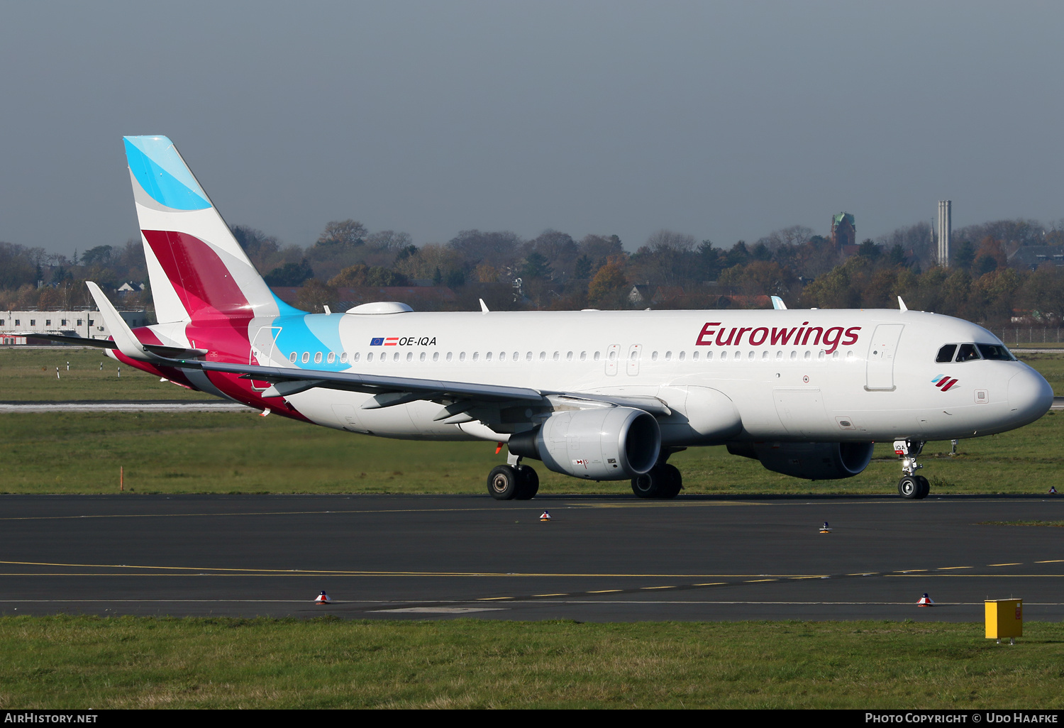 Aircraft Photo of OE-IQA | Airbus A320-214 | Eurowings | AirHistory.net #699789