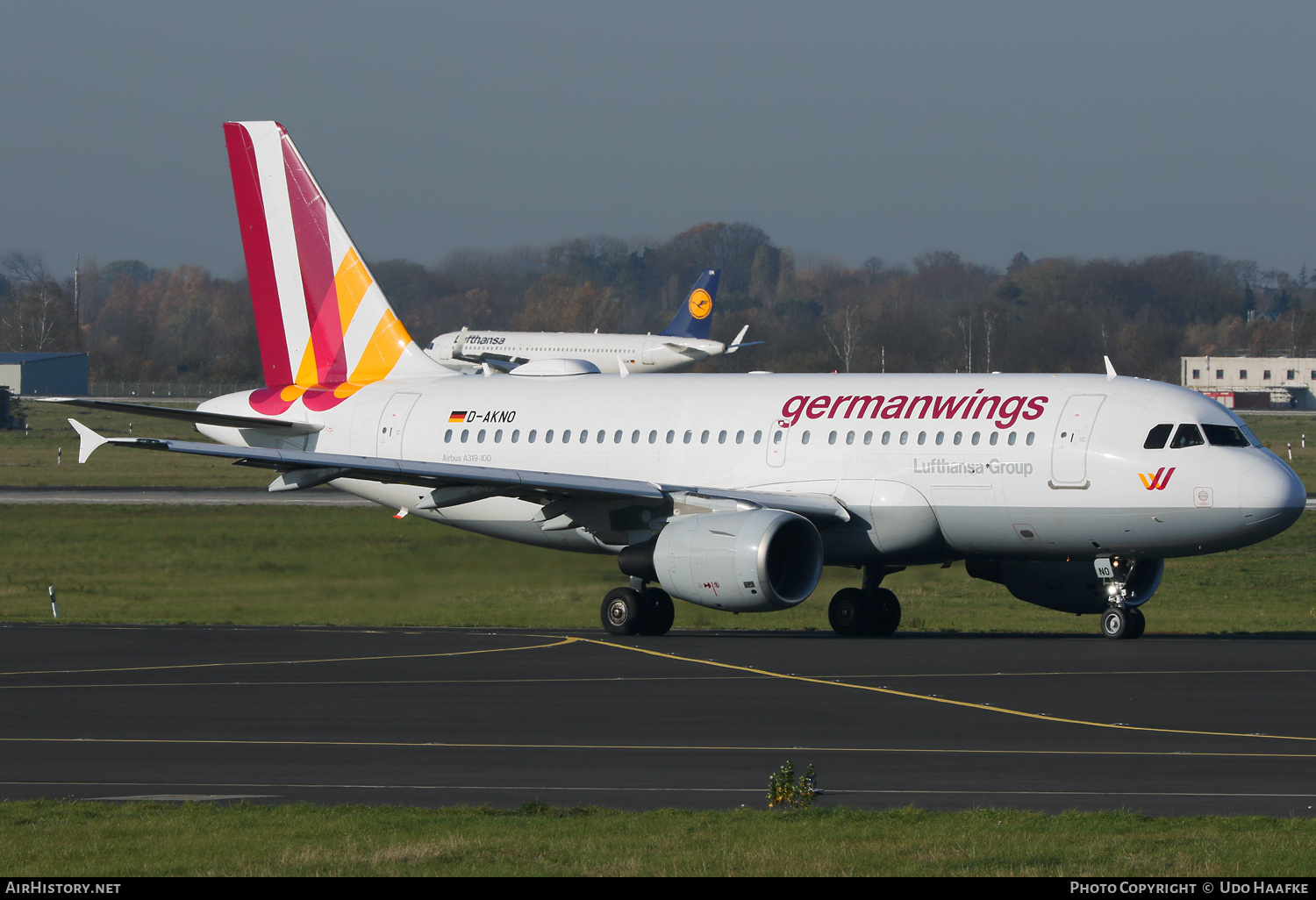 Aircraft Photo of D-AKNO | Airbus A319-112 | Germanwings | AirHistory.net #699798