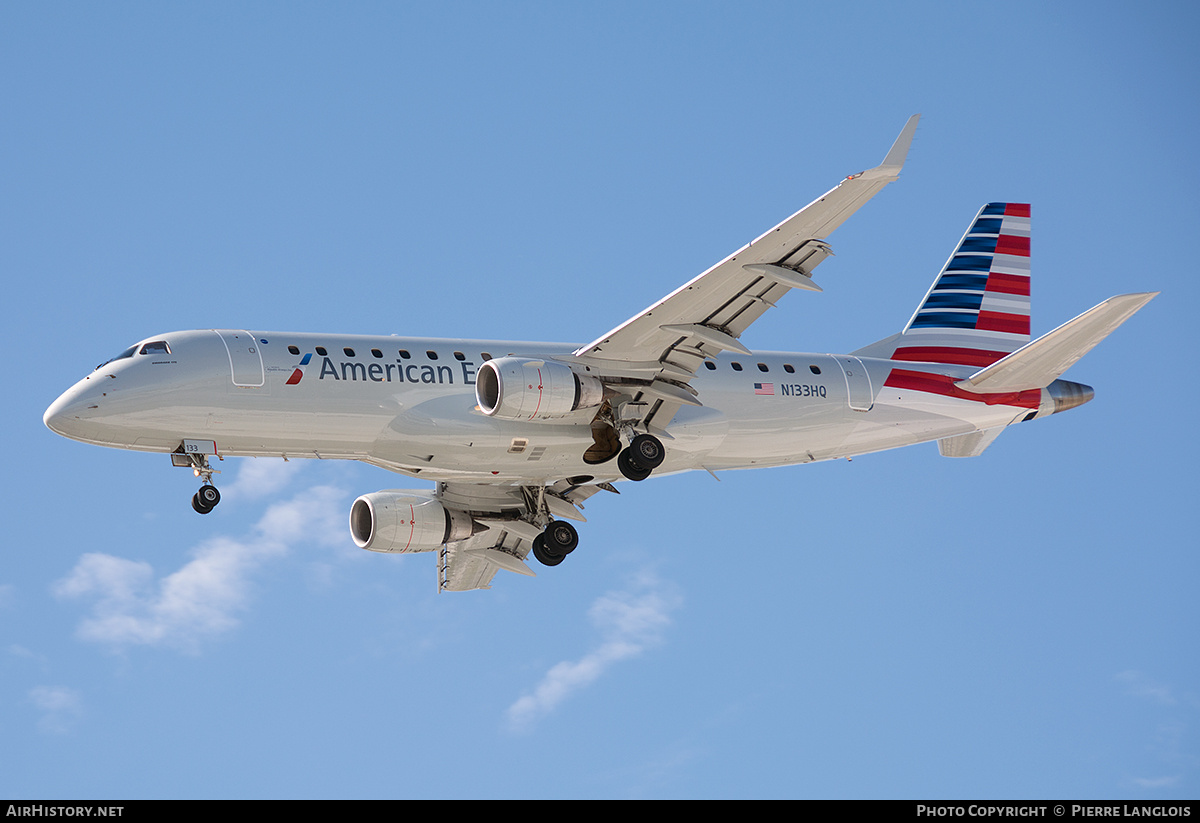 Aircraft Photo of N133HQ | Embraer 175LR (ERJ-170-200LR) | American Eagle | AirHistory.net #699809