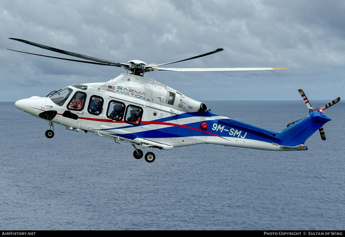 Aircraft Photo of 9M-SMJ | AgustaWestland AW-139 | Sazma Aviation | AirHistory.net #699838
