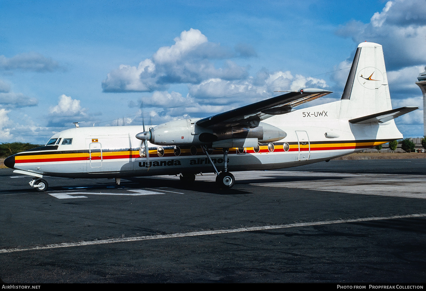 Aircraft Photo of 5X-UWX | Fokker F27-600 Friendship | Uganda Airlines | AirHistory.net #699849
