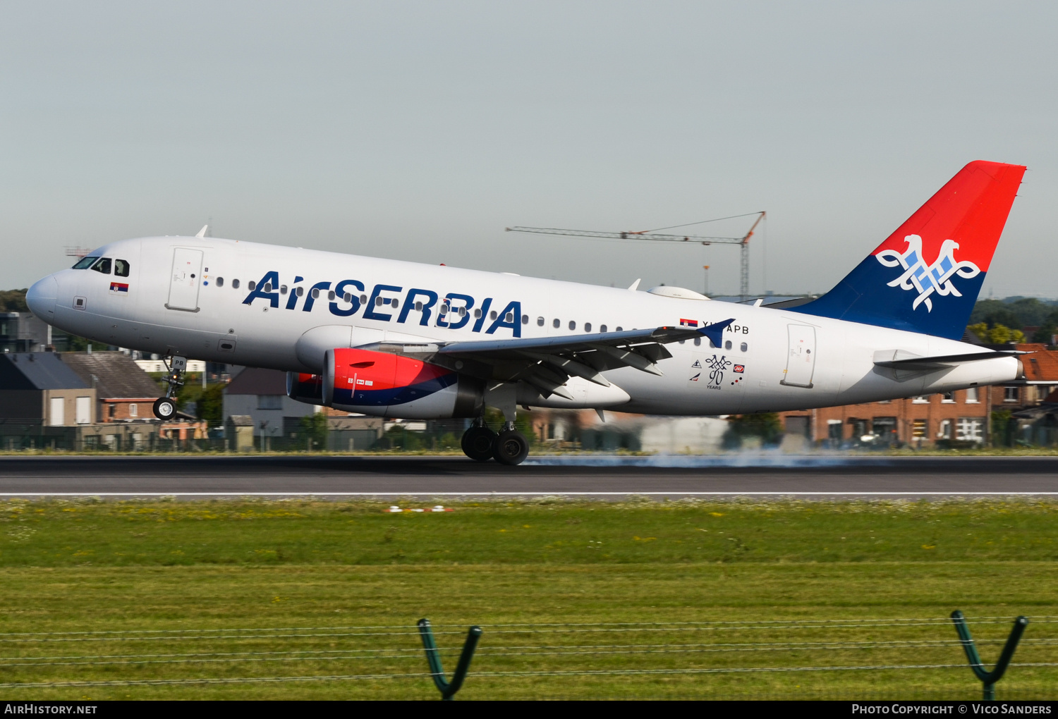Aircraft Photo of YU-APB | Airbus A319-132 | Air Serbia | AirHistory.net #699858