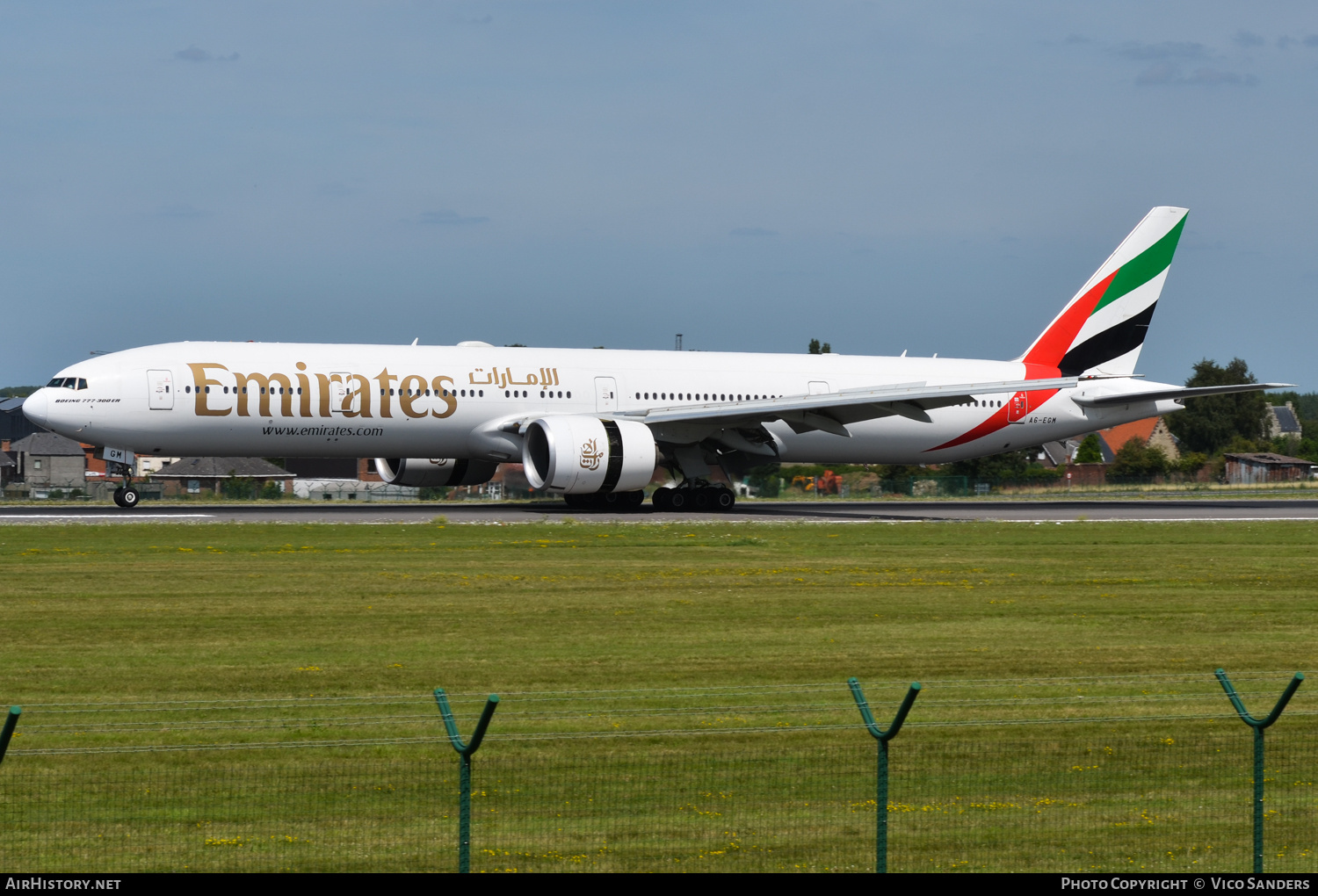 Aircraft Photo of A6-EGM | Boeing 777-31H/ER | Emirates | AirHistory.net #699861
