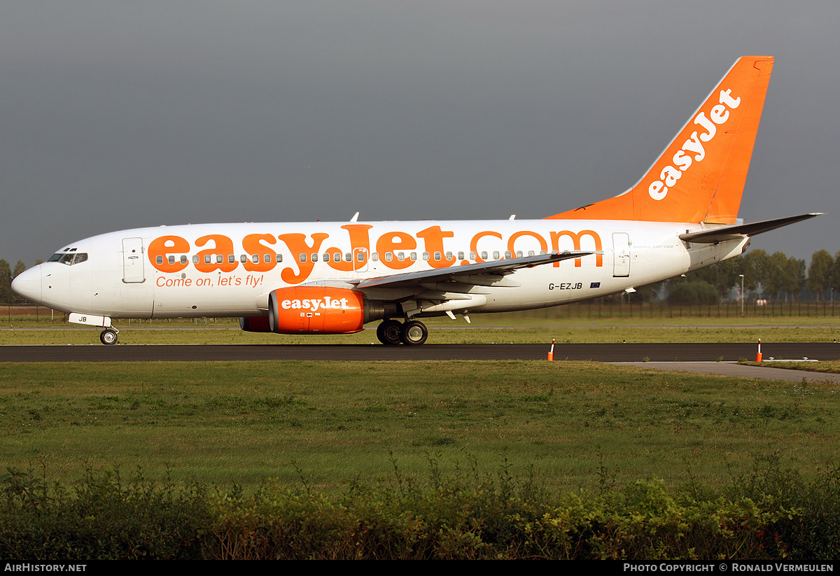 Aircraft Photo of G-EZJB | Boeing 737-73V | EasyJet | AirHistory.net #699892