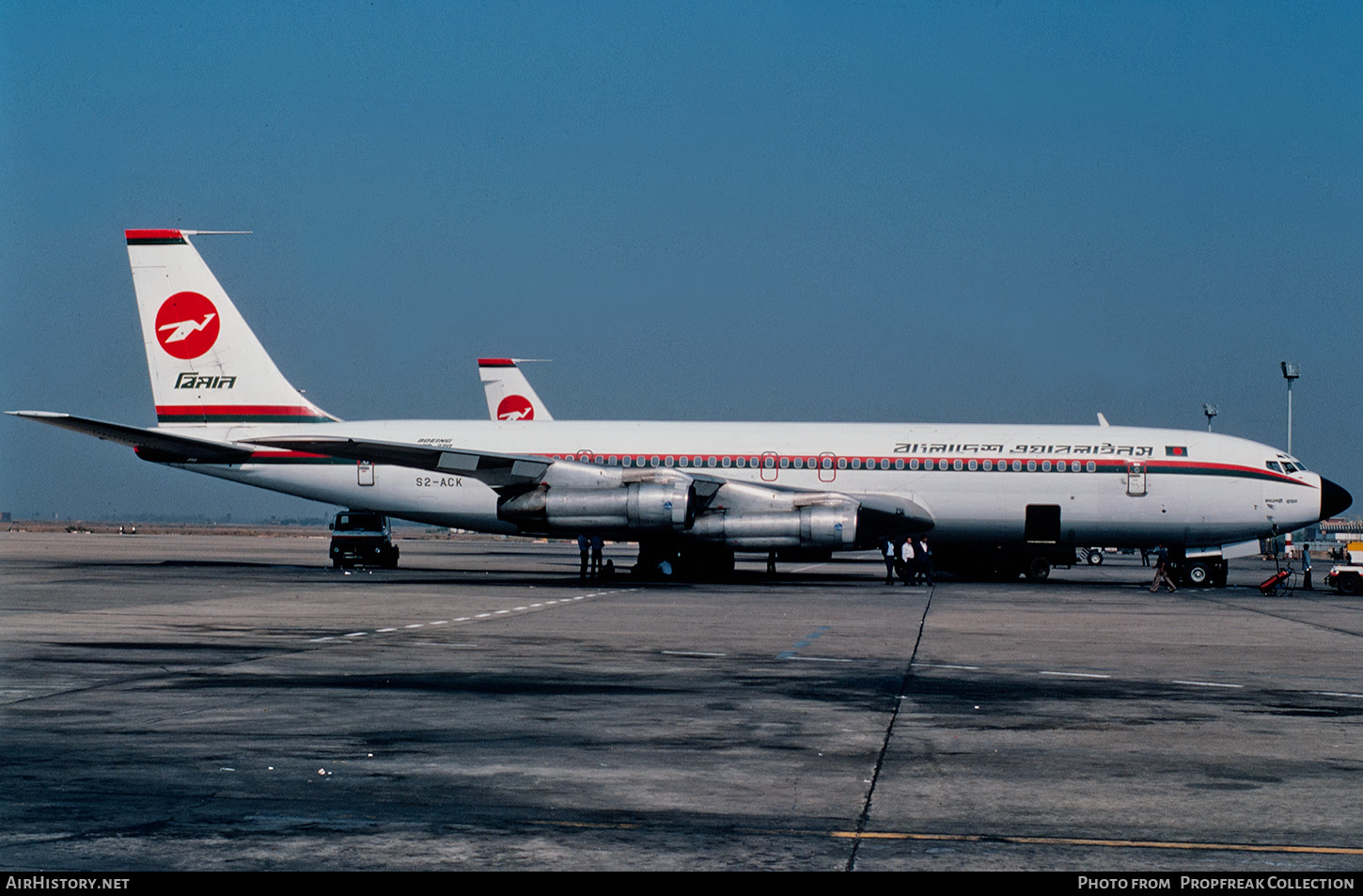 Aircraft Photo of S2-ACK | Boeing 707-321C | Bangladesh Biman | AirHistory.net #699906