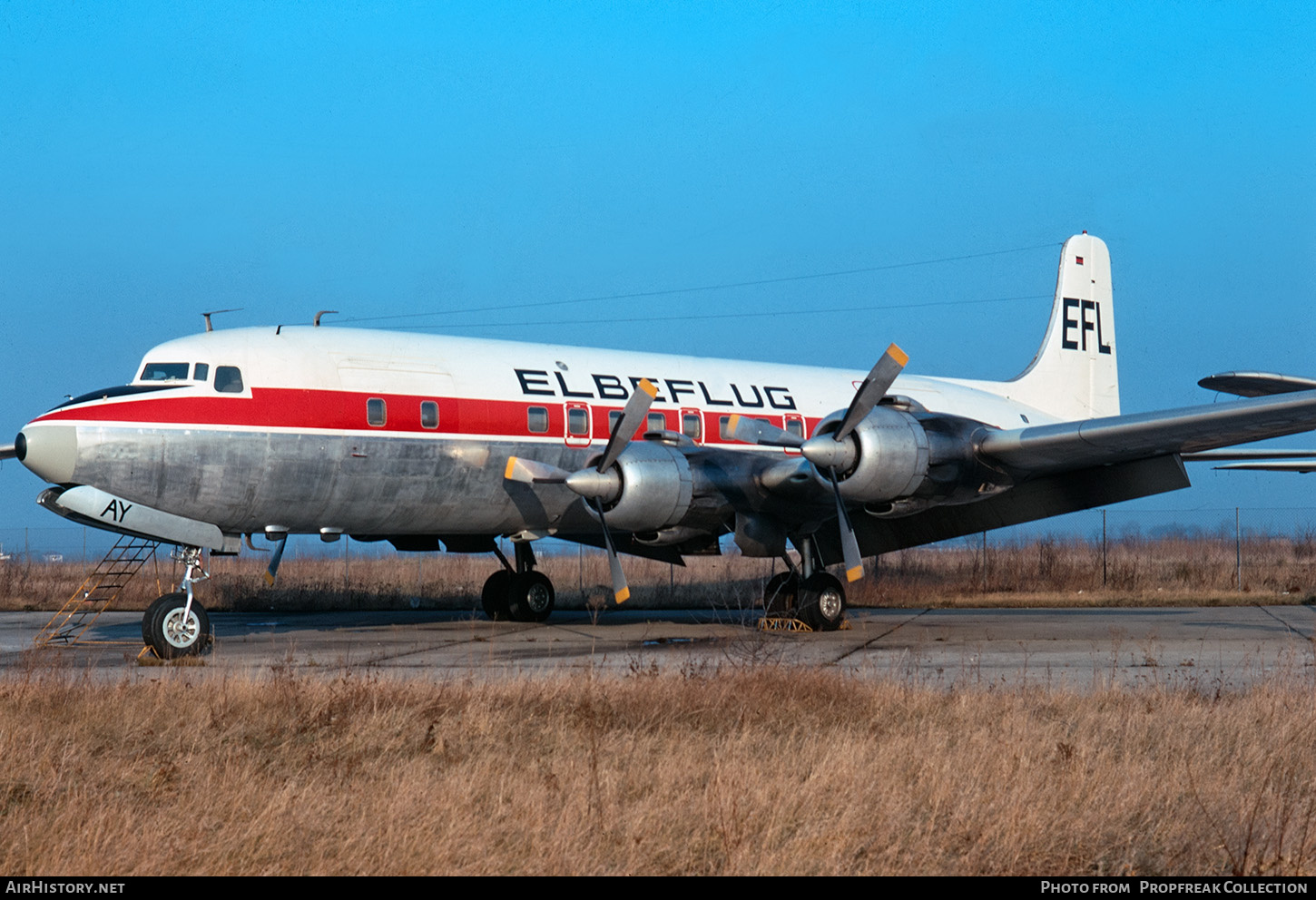 Aircraft Photo of D-ABAY | Douglas DC-6A | Elbeflug - EFL | AirHistory.net #699912