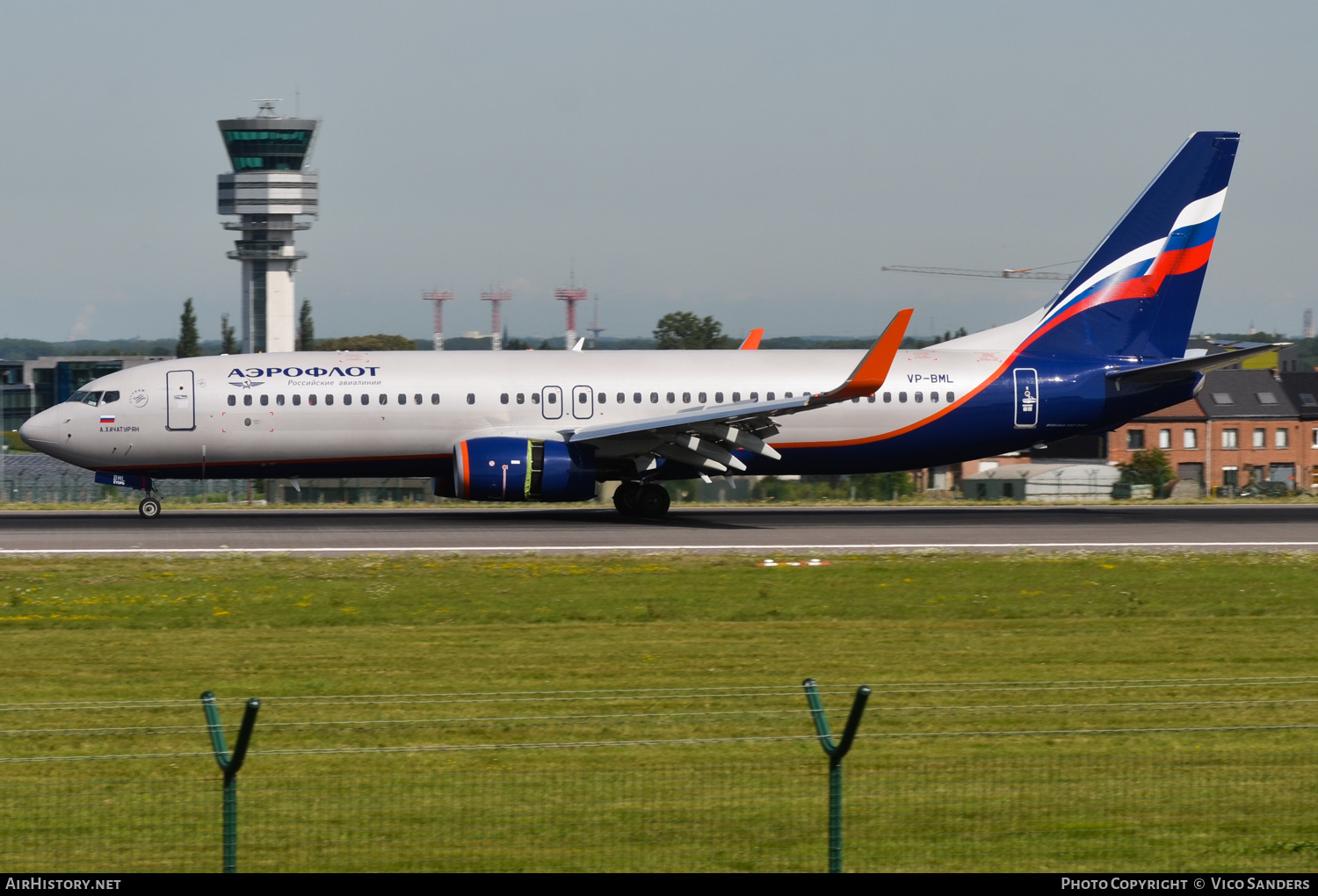 Aircraft Photo of VP-BML | Boeing 737-800 | Aeroflot - Russian Airlines | AirHistory.net #699914