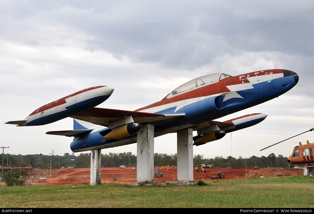 Aircraft Photo of 1020 | Lockheed T-33A | Paraguay - Air Force | AirHistory.net #699917