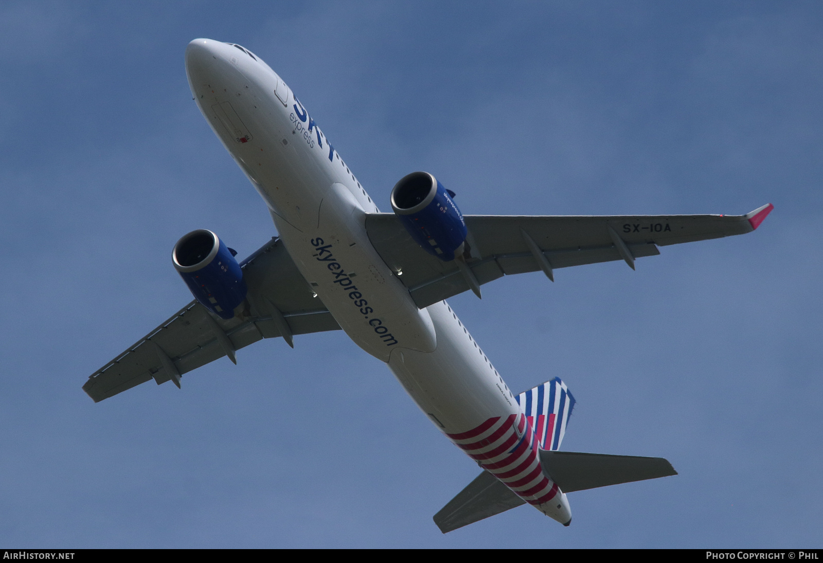 Aircraft Photo of F-WWIY / SX-IOA | Airbus A320-251N | Sky Express | AirHistory.net #699927