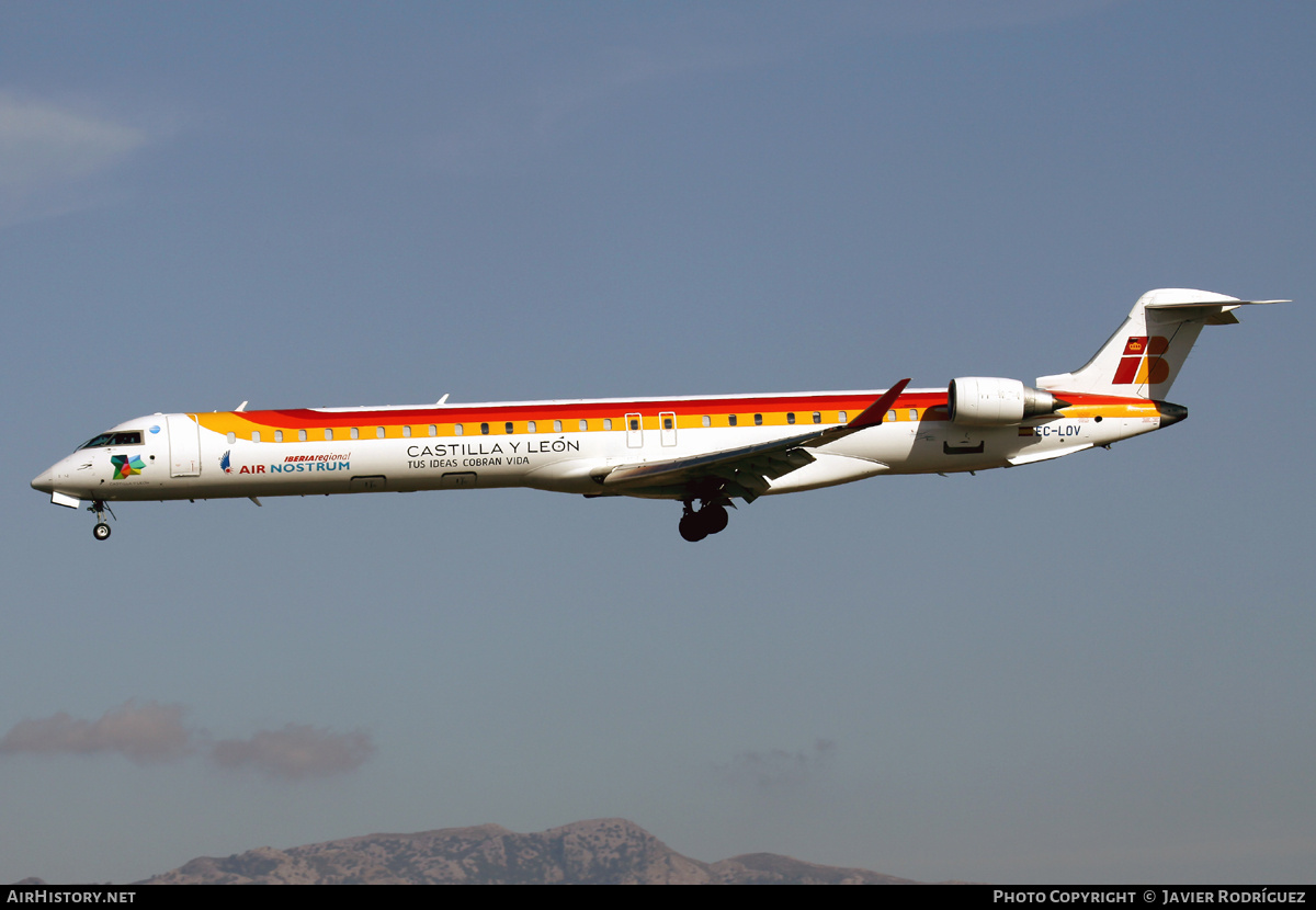 Aircraft Photo of EC-LOV | Bombardier CRJ-1000 (CL-600-2E25) | Iberia Regional | AirHistory.net #699933