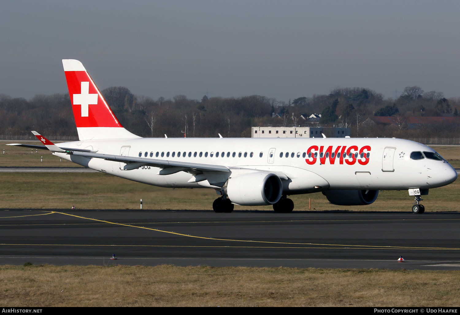 Aircraft Photo of HB-JCG | Bombardier CSeries CS300 (BD-500-1A11) | Swiss International Air Lines | AirHistory.net #699958