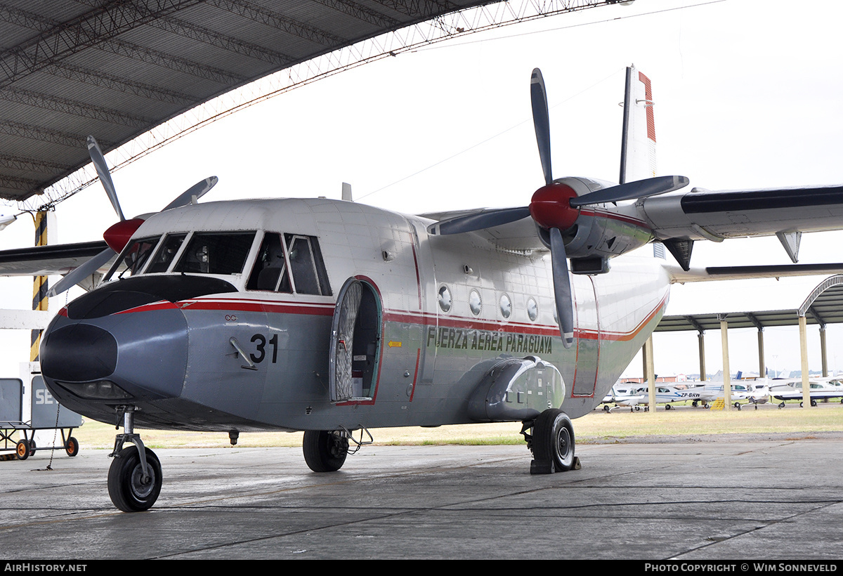 Aircraft Photo of 2031 | CASA C-212-200 Aviocar | Paraguay - Air Force | AirHistory.net #699974