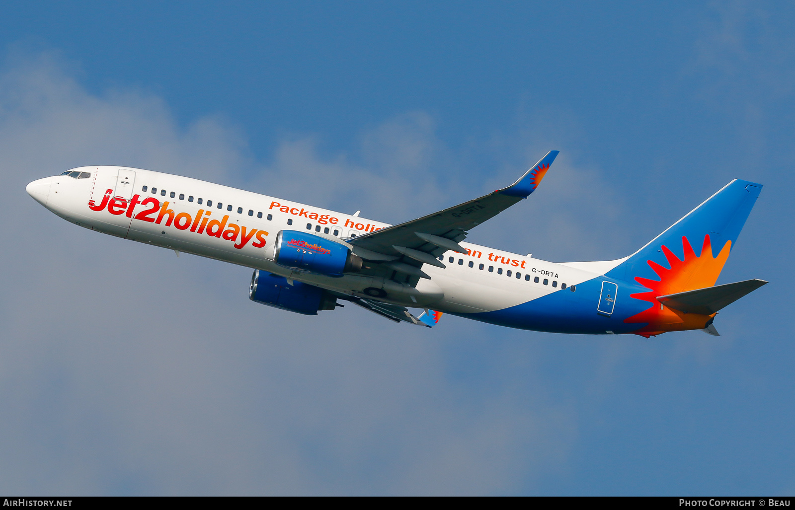 Aircraft Photo of G-DRTA | Boeing 737-85P | Jet2 Holidays | AirHistory.net #699982