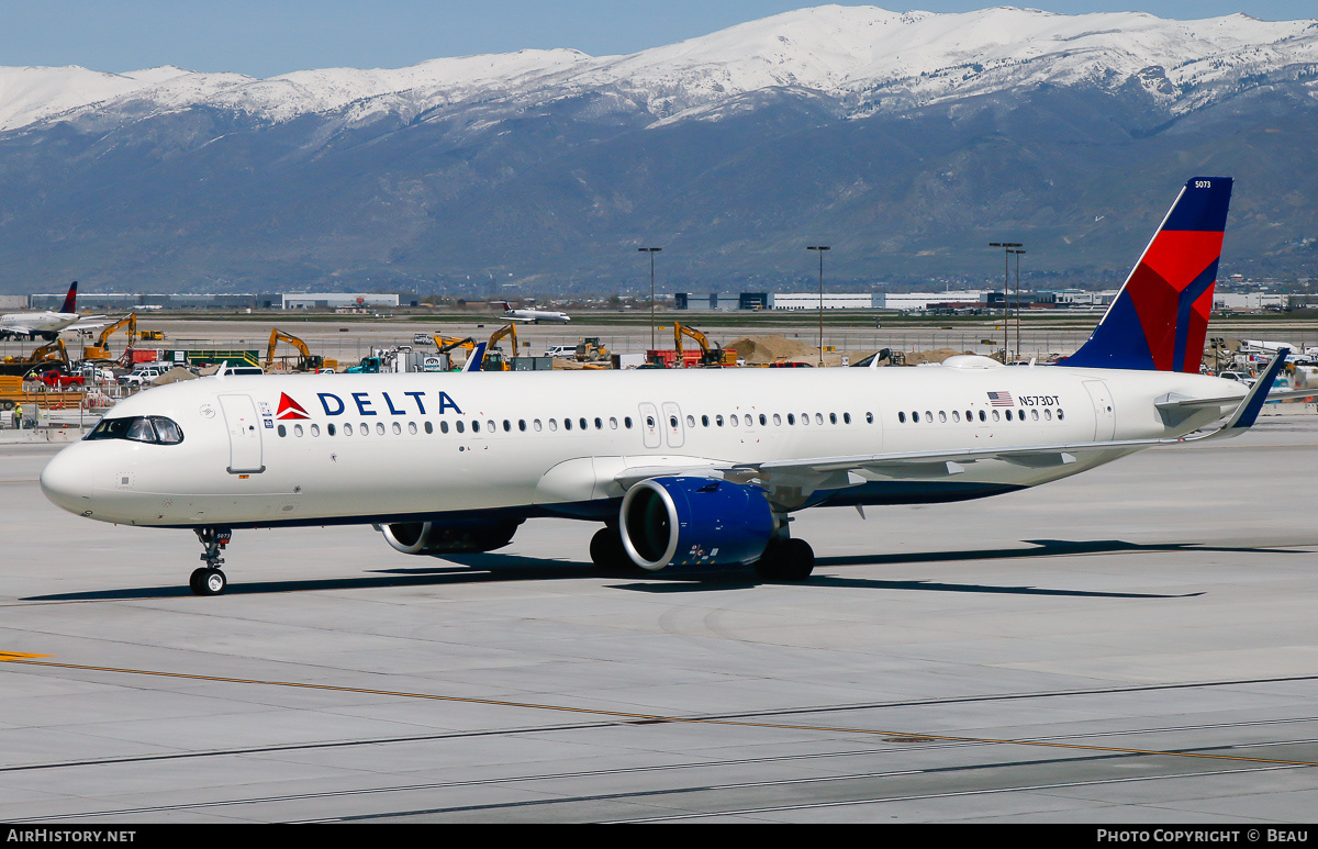 Aircraft Photo of N573DT | Airbus A321-271NX | Delta Air Lines | AirHistory.net #699989