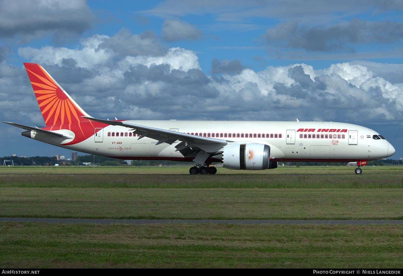 Aircraft Photo of VT-ANX | Boeing 787-8 Dreamliner | Air India | AirHistory.net #699994