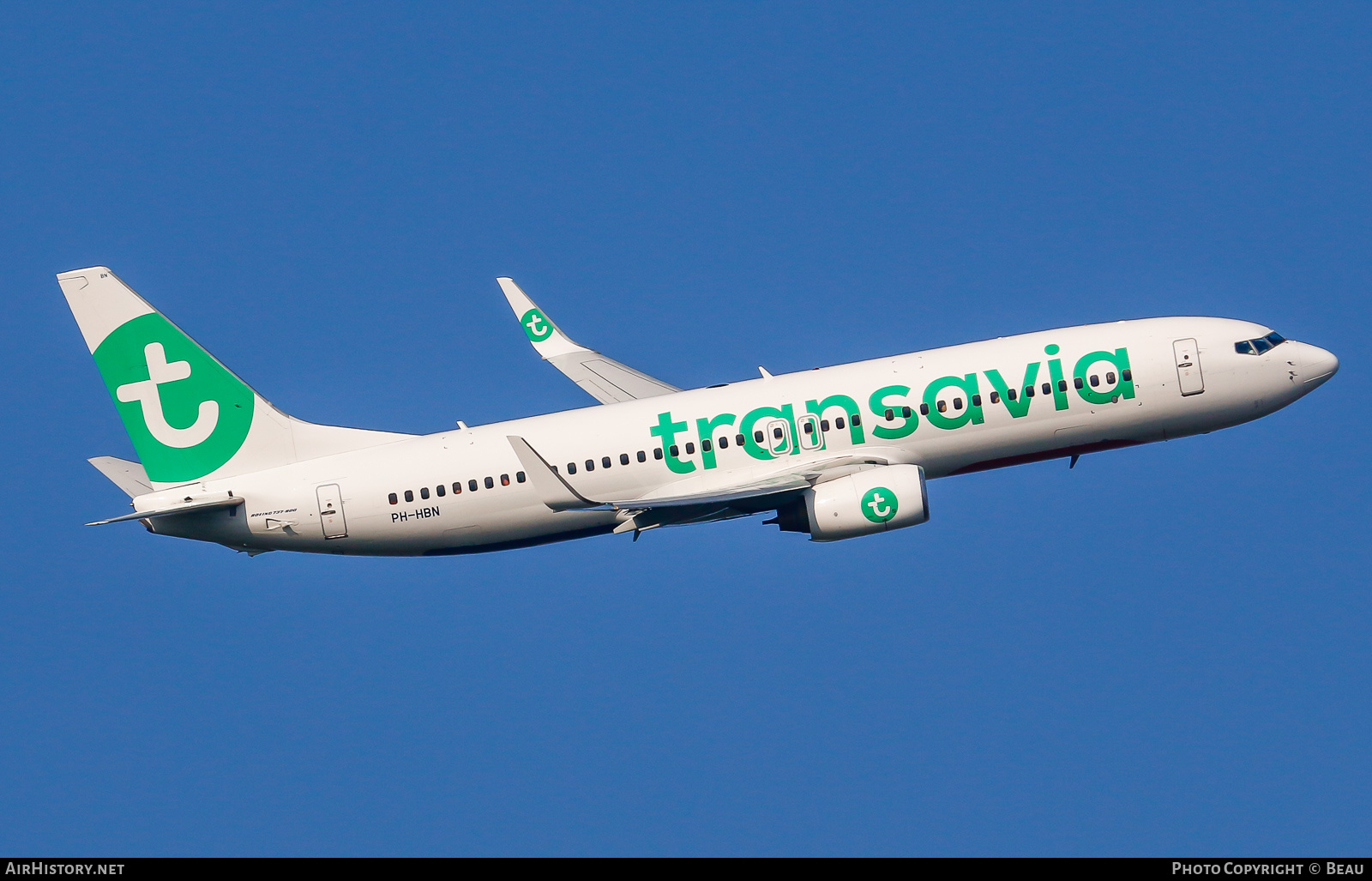 Aircraft Photo of PH-HBN | Boeing 737-82R | Transavia | AirHistory.net #700014