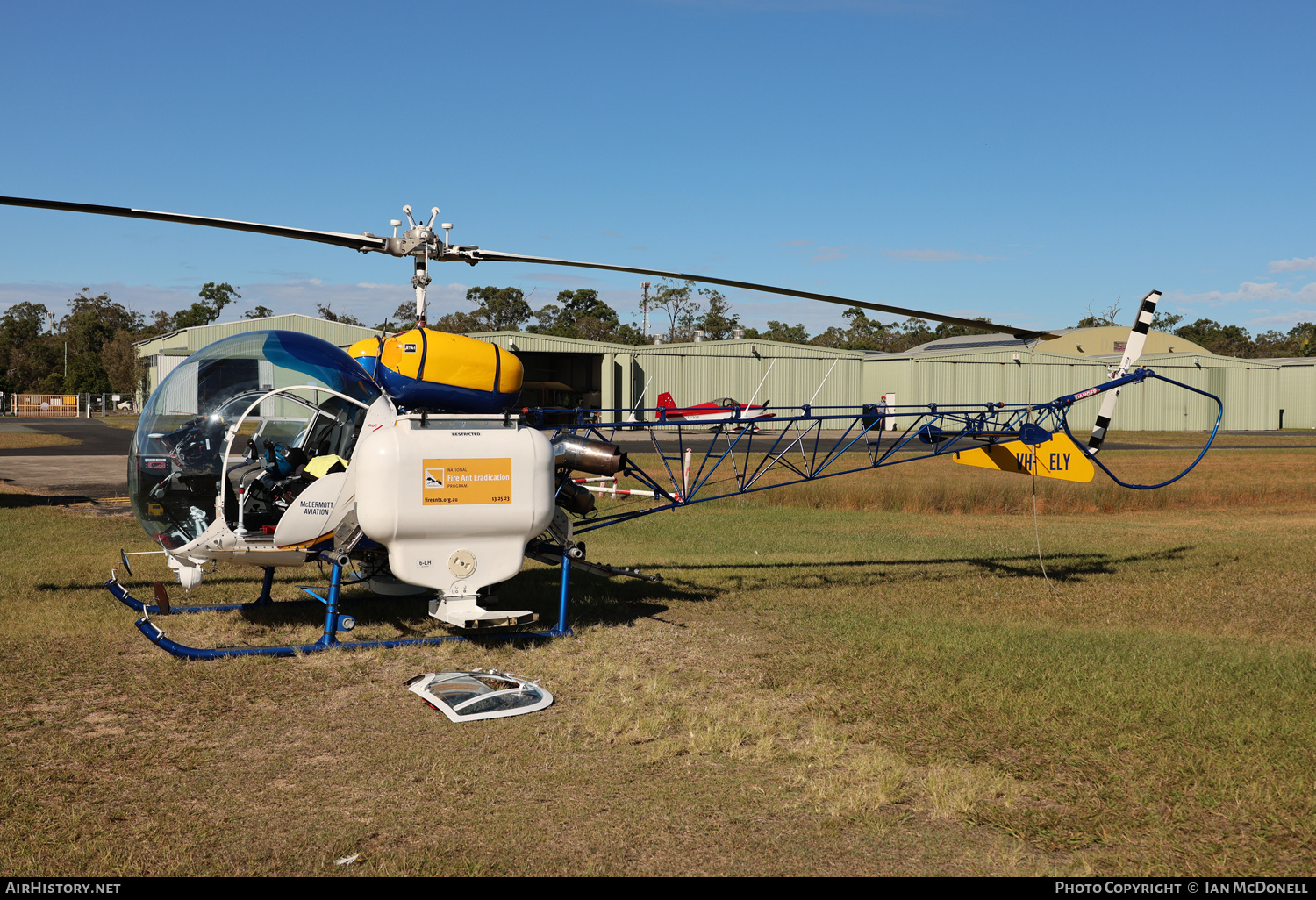 Aircraft Photo of VH-ELY | Bell 47G-4A Soloy | McDermott Aviation | AirHistory.net #700017
