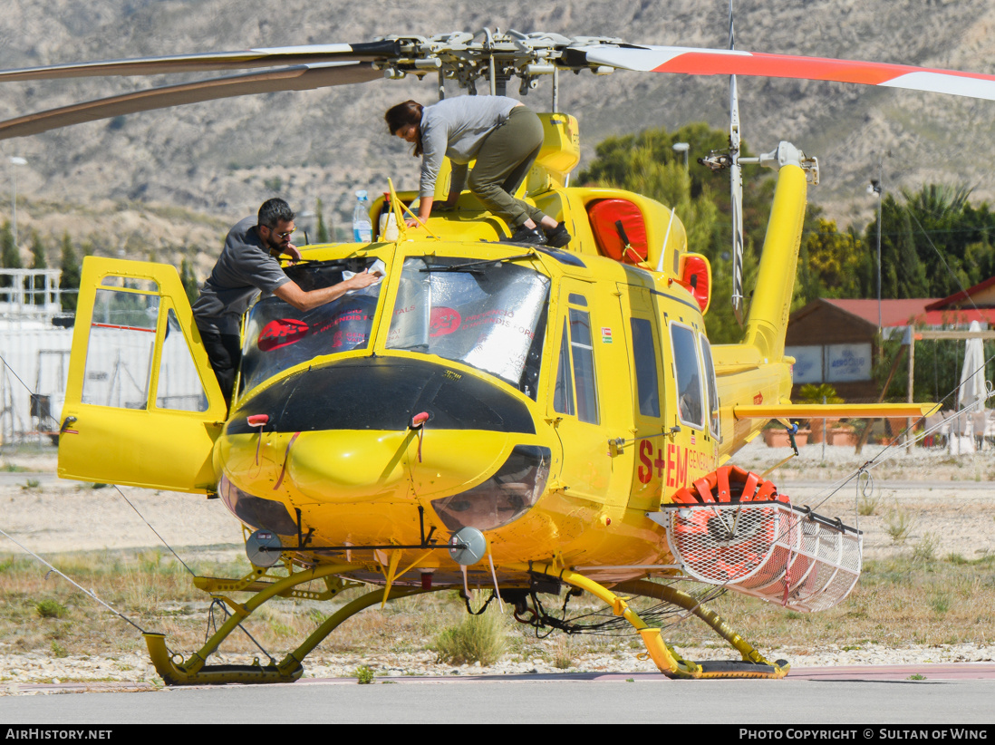 Aircraft Photo of EC-MPL | Bell 412SP | Generalitat Valenciana | AirHistory.net #700021