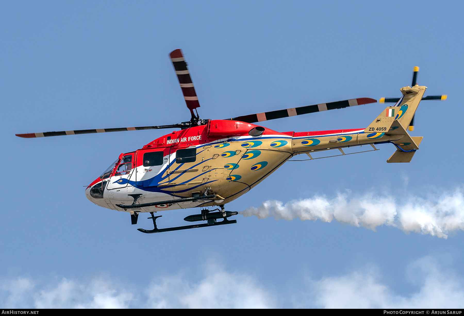 Aircraft Photo of ZD4059 | Hindustan ALH Dhruv | India - Air Force | AirHistory.net #700045
