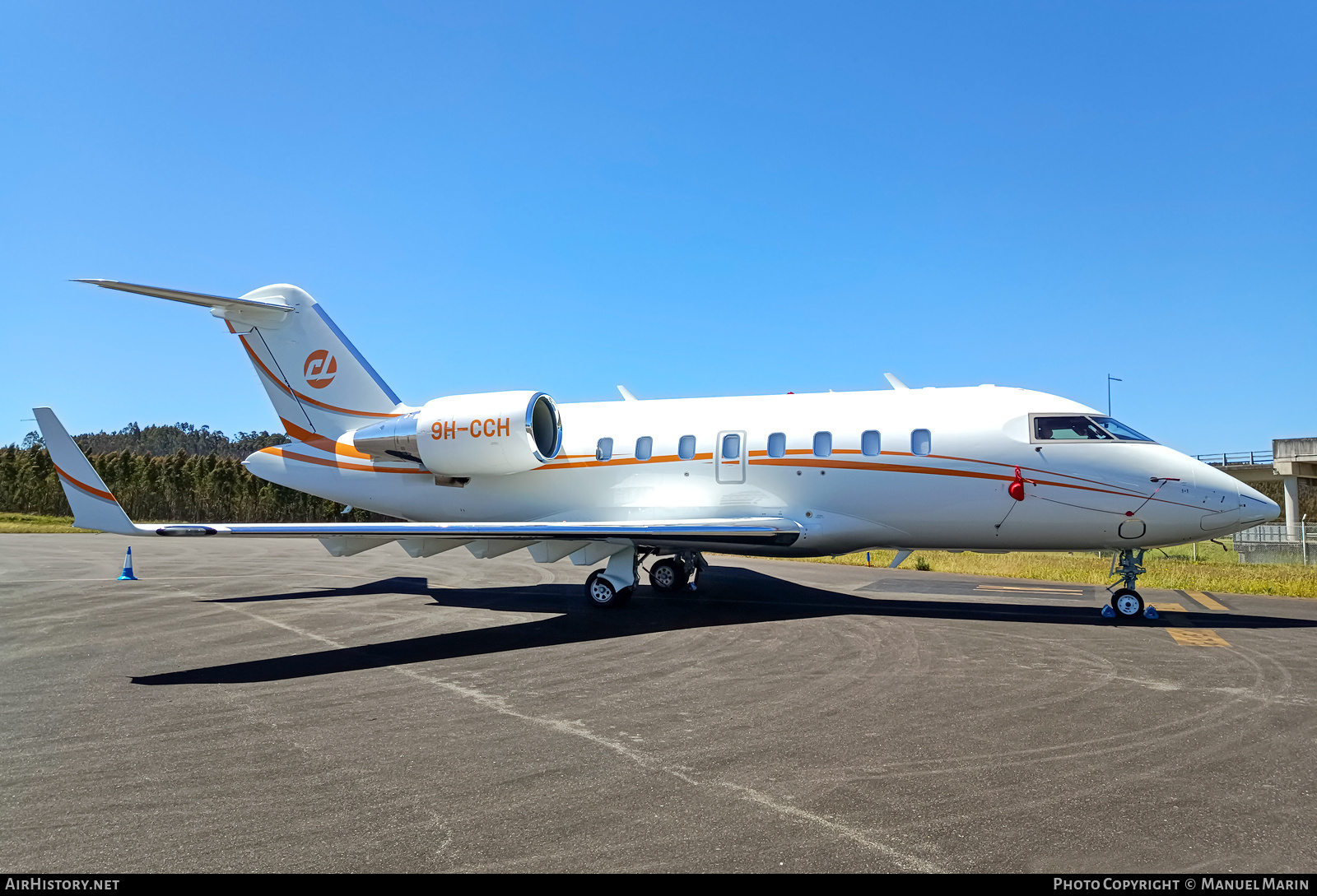 Aircraft Photo of 9H-CCH | Bombardier Challenger 650 (CL-600-2B16) | AirHistory.net #700118