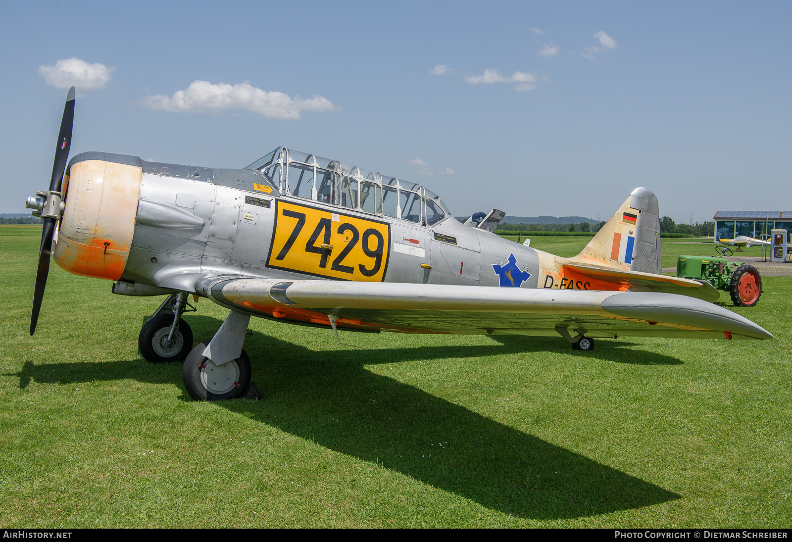 Aircraft Photo of D-FASS / 7429 | North American AT-6D Harvard III | South Africa - Air Force | AirHistory.net #700151