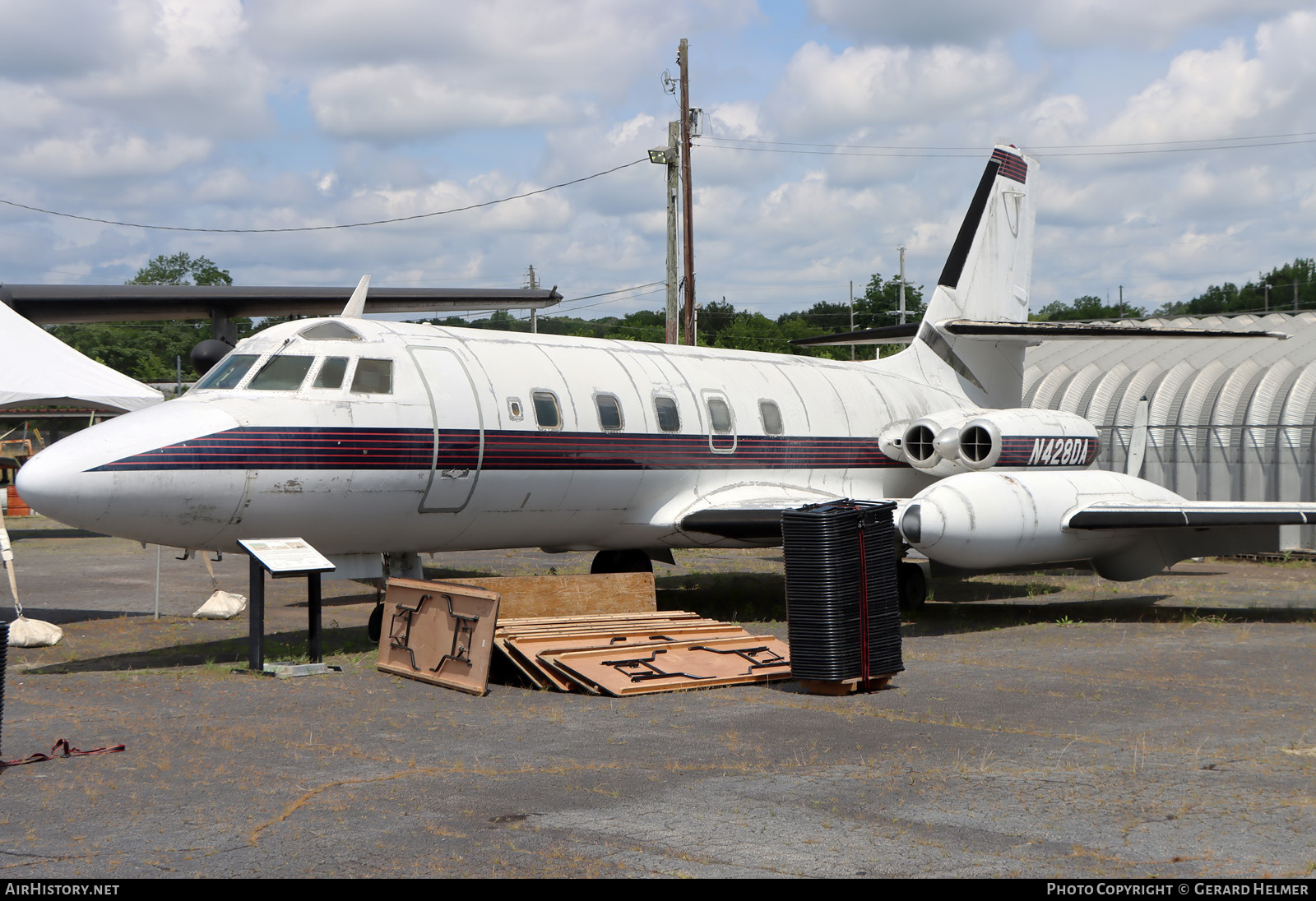 Aircraft Photo of N428DA | Lockheed L-1329 JetStar 6 | AirHistory.net #700185