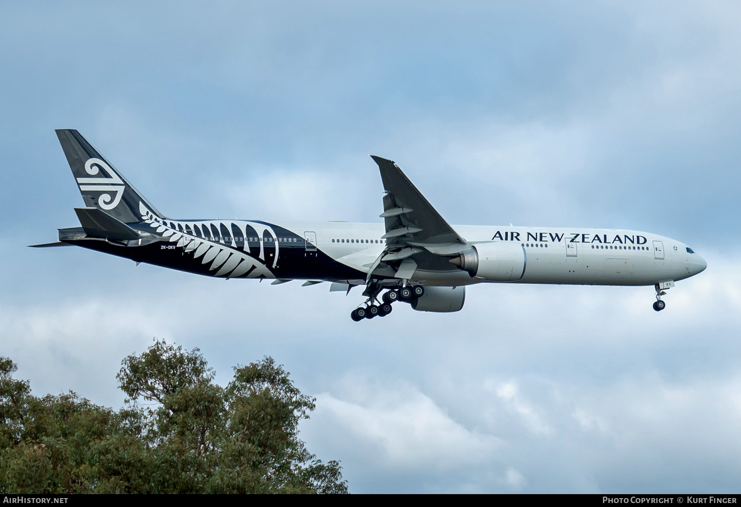 Aircraft Photo of ZK-OKV | Boeing 777-367/ER | Air New Zealand | AirHistory.net #700216