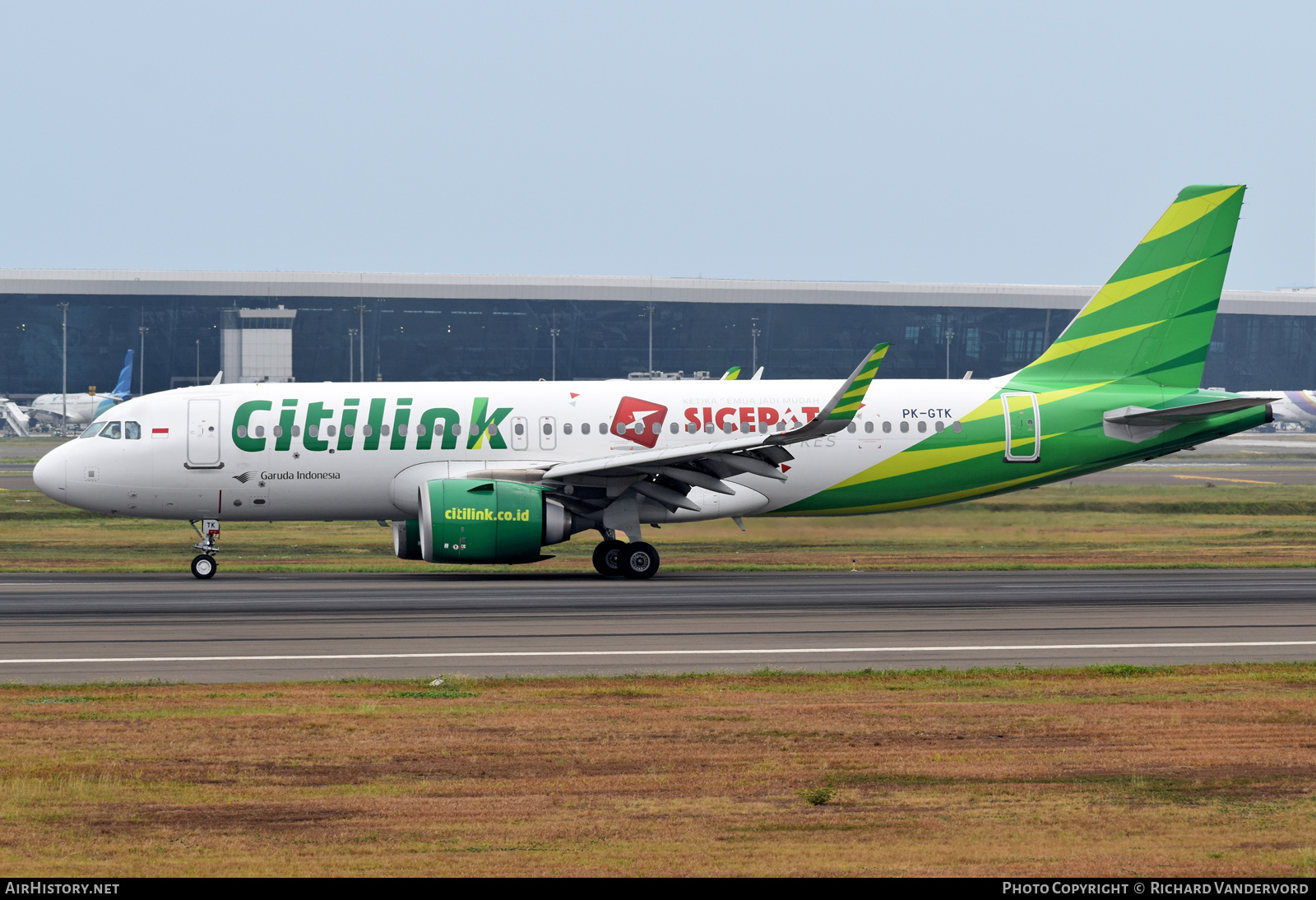 Aircraft Photo of PK-GTK | Airbus A320-251N | Citilink | AirHistory.net #700261