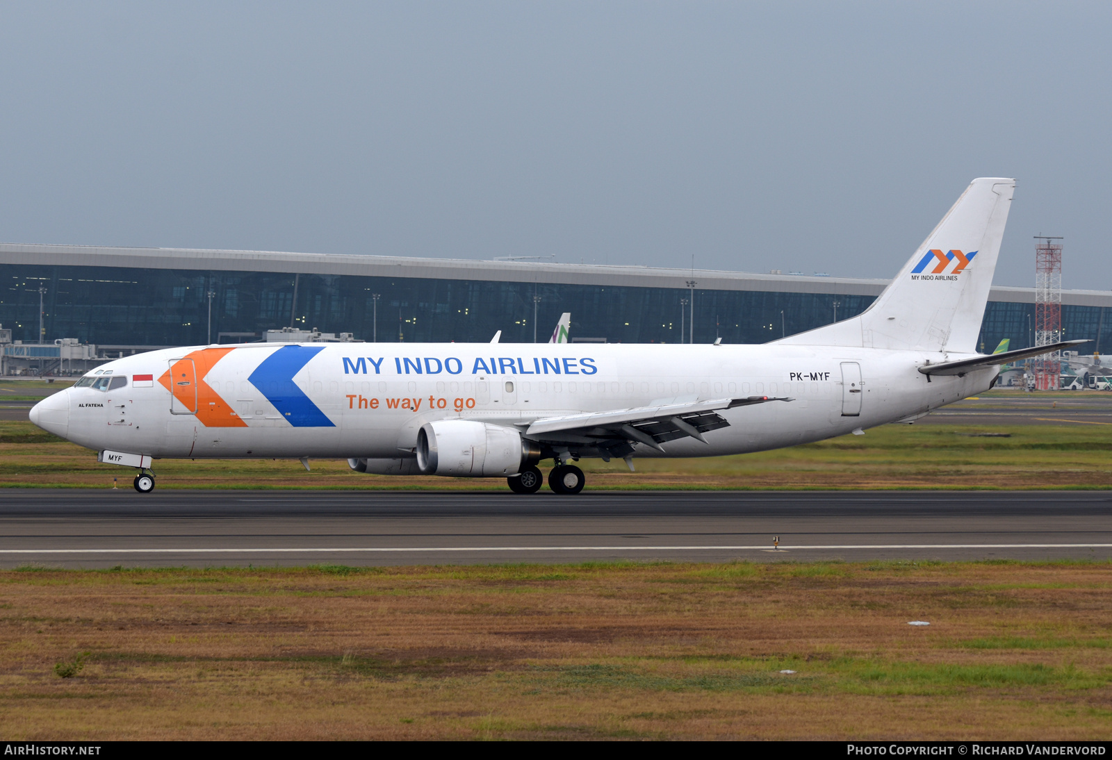 Aircraft Photo of PK-MYF | Boeing 737-46J(SF) | My Indo Airlines | AirHistory.net #700266
