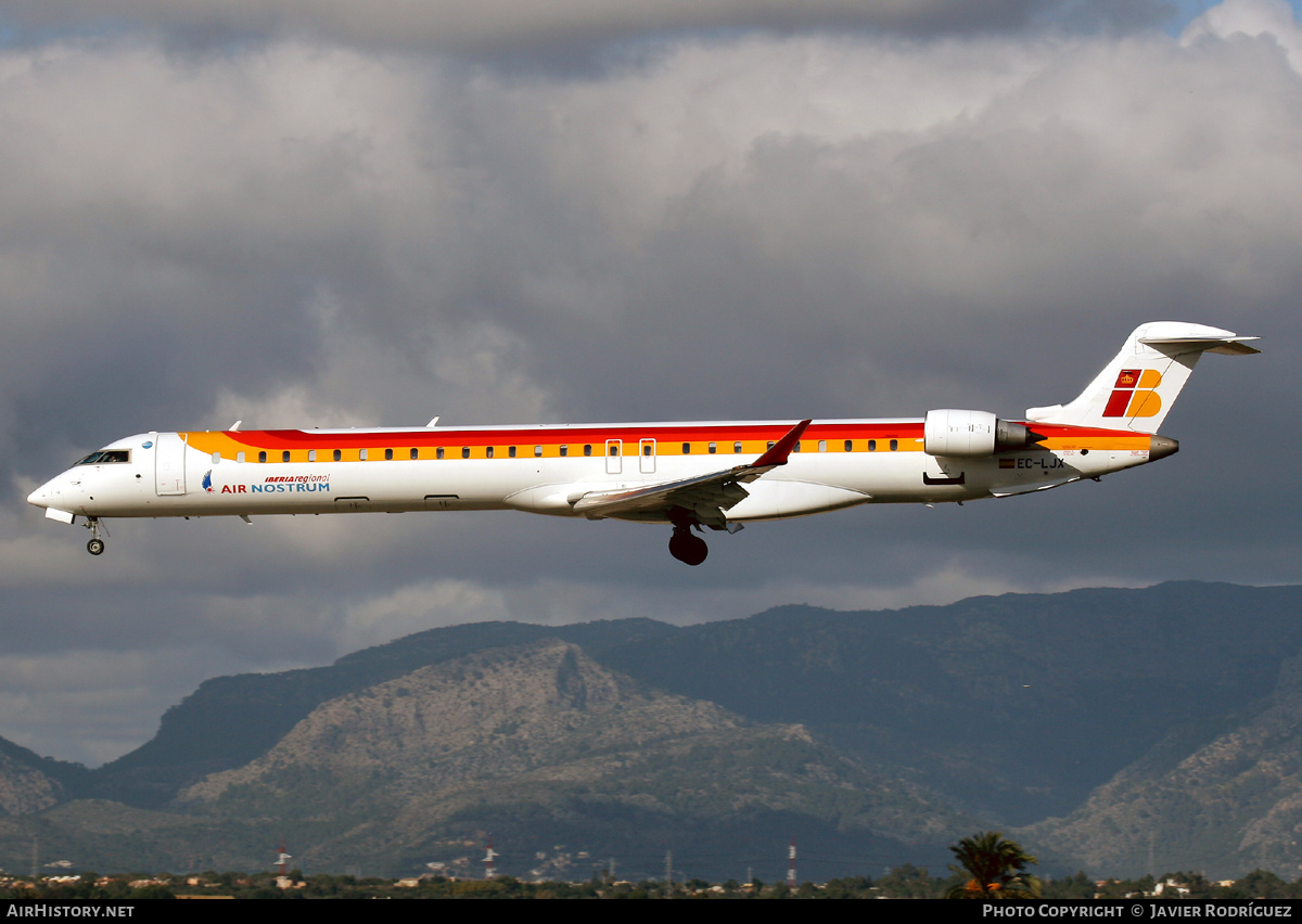Aircraft Photo of EC-LJX | Bombardier CRJ-1000ER NG (CL-600-2E25) | Iberia Regional | AirHistory.net #700267