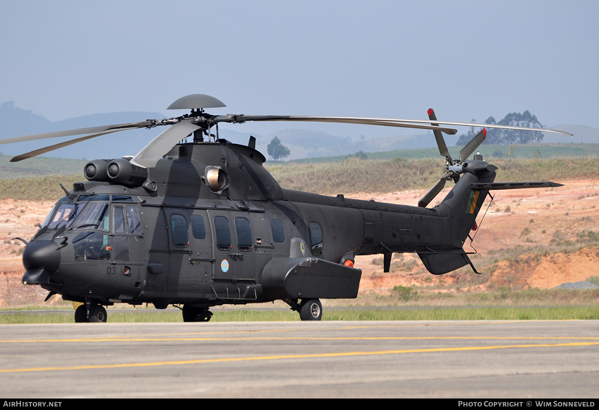 Aircraft Photo of EB-5003 | Eurocopter HM-4 Jaguar (EC-725BR) | Brazil - Army | AirHistory.net #700281