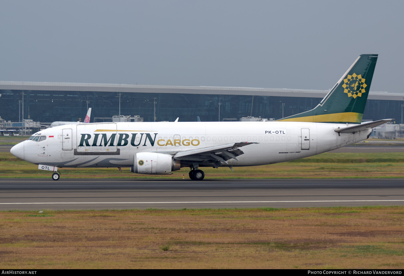 Aircraft Photo of PK-OTL | Boeing 737-3J6(SF) | Rimbun Air | AirHistory.net #700290