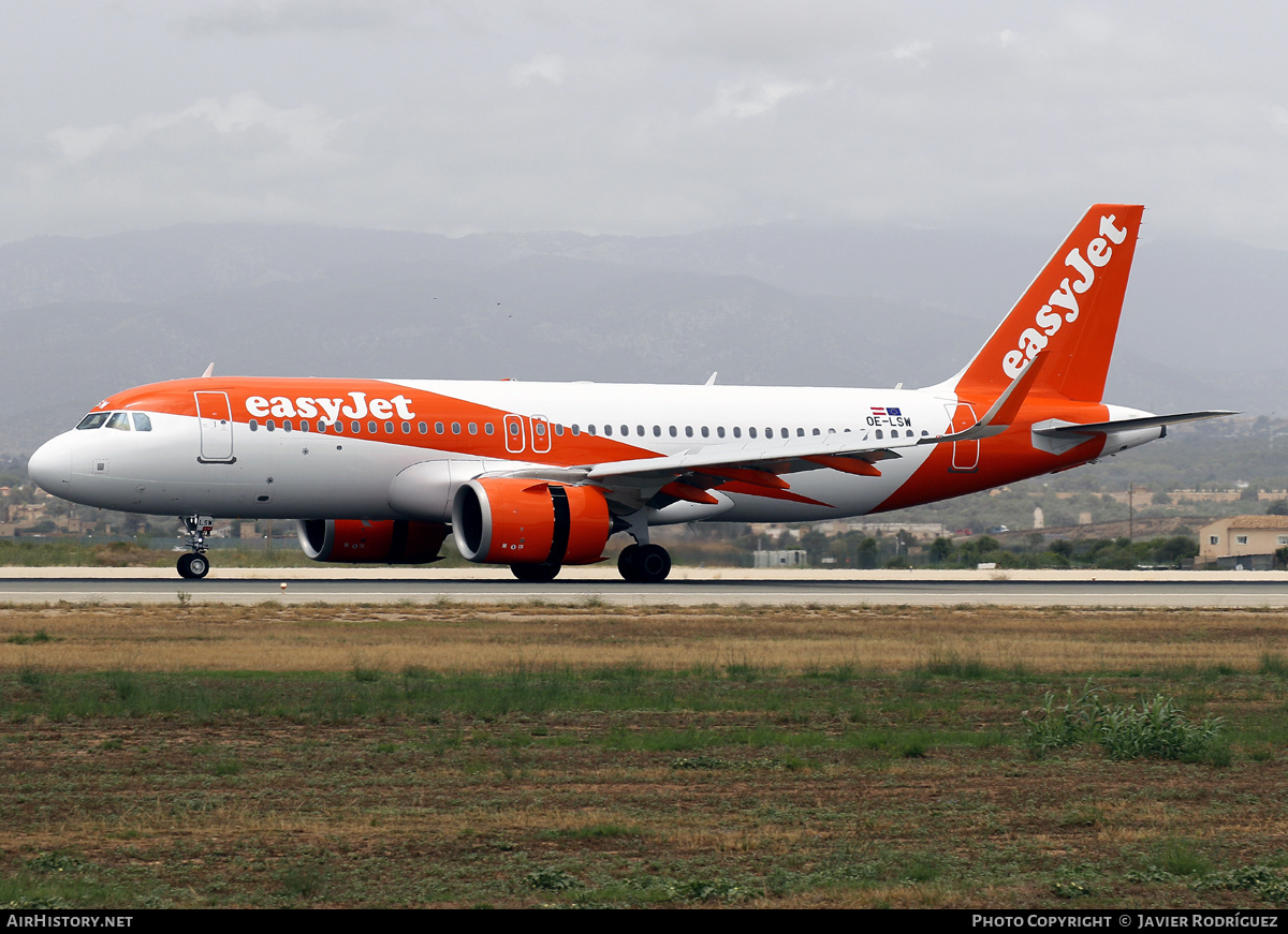 Aircraft Photo of OE-LSW | Airbus A320-251N | EasyJet | AirHistory.net #700292