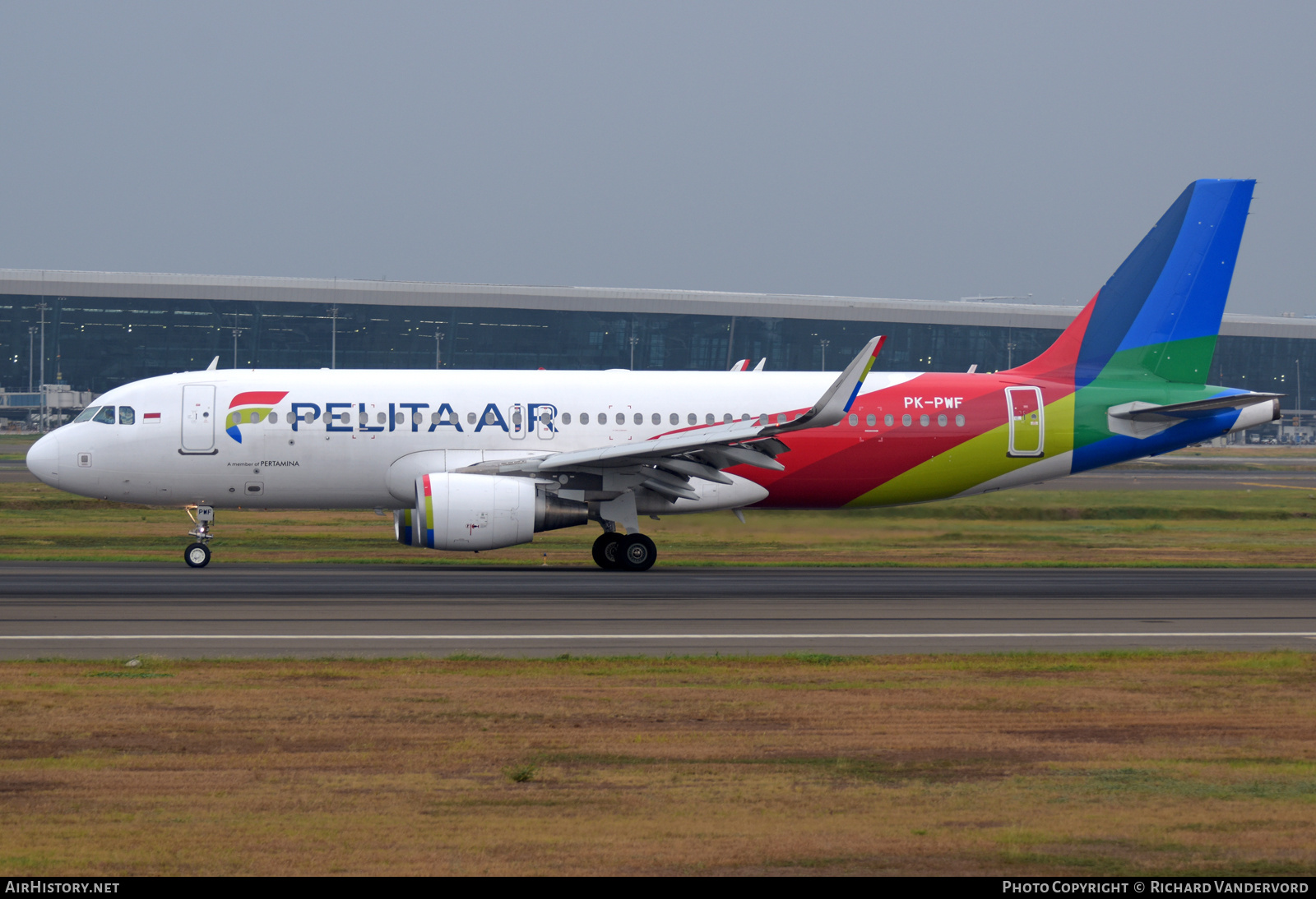 Aircraft Photo of PK-PWF | Airbus A320-214 | Pelita Air Service | AirHistory.net #700295