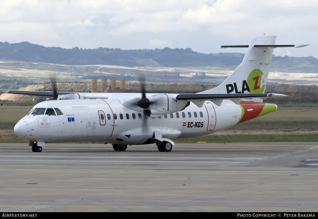 Aircraft Photo of EC-KGS | ATR ATR-42-300 | Top Fly | AirHistory.net #700296