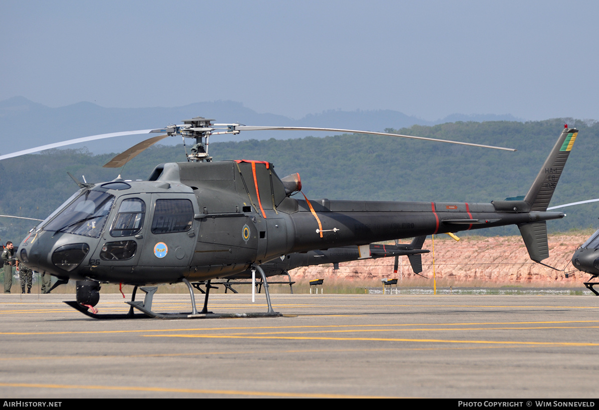 Aircraft Photo of EB-1026 | Helibras HA-1 Esquilo (AS-550A-2) | Brazil - Army | AirHistory.net #700331