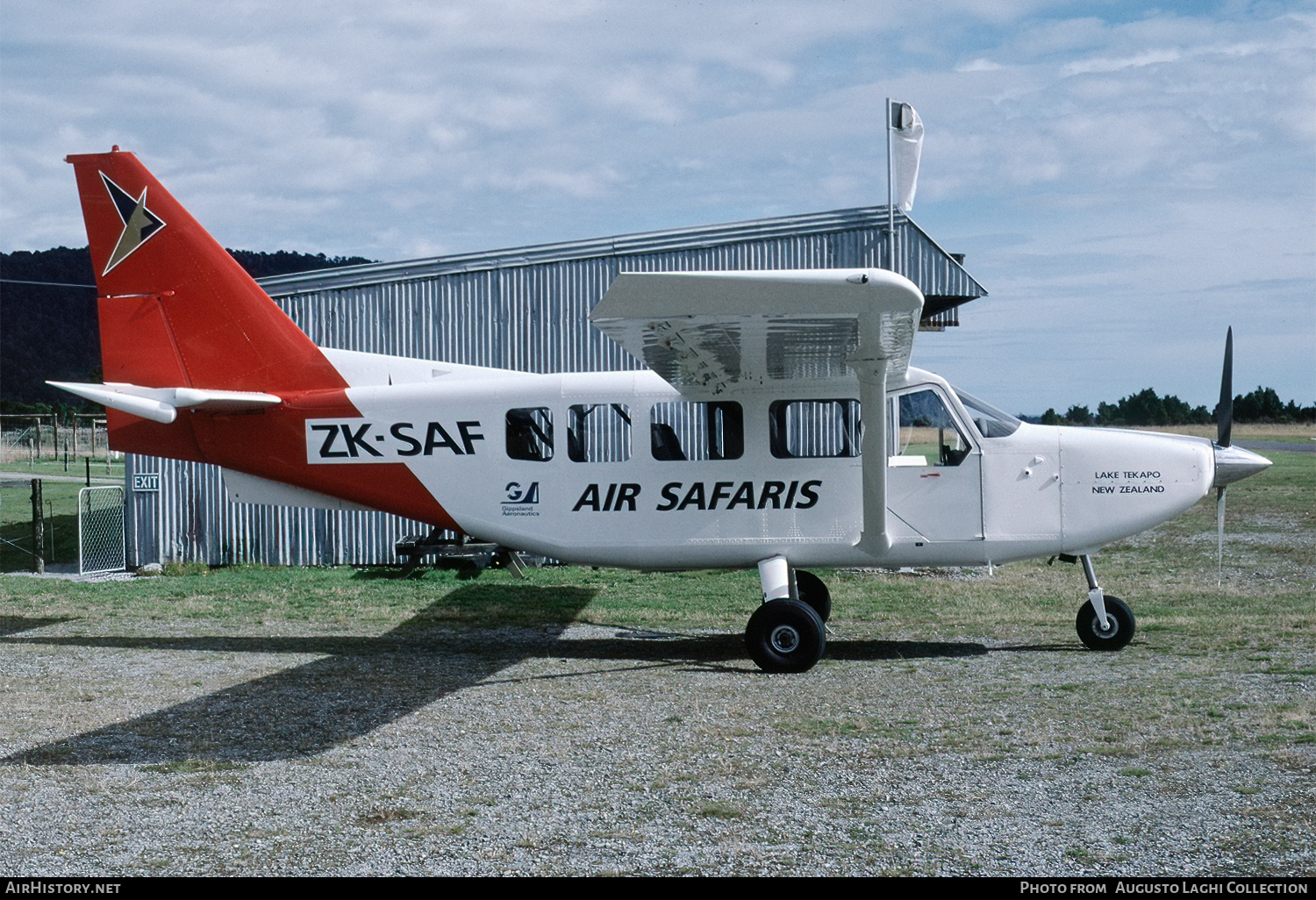 Aircraft Photo of ZK-SAF | Gippsland GA8 Airvan | Air Safaris | AirHistory.net #700352