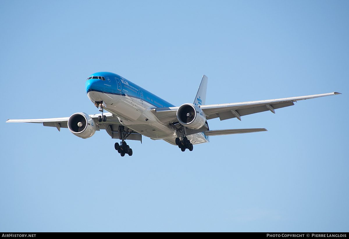 Aircraft Photo of PH-BQD | Boeing 777-206/ER | KLM - Royal Dutch Airlines | AirHistory.net #700353