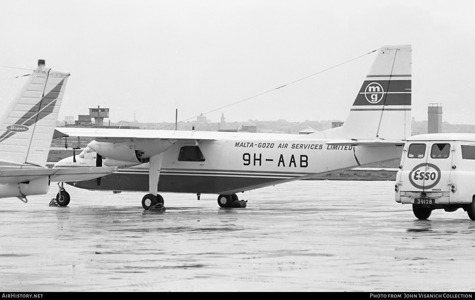 Aircraft Photo of 9H-AAB | Britten-Norman BN-2A Islander | Malta-Gozo Air Services | AirHistory.net #700388