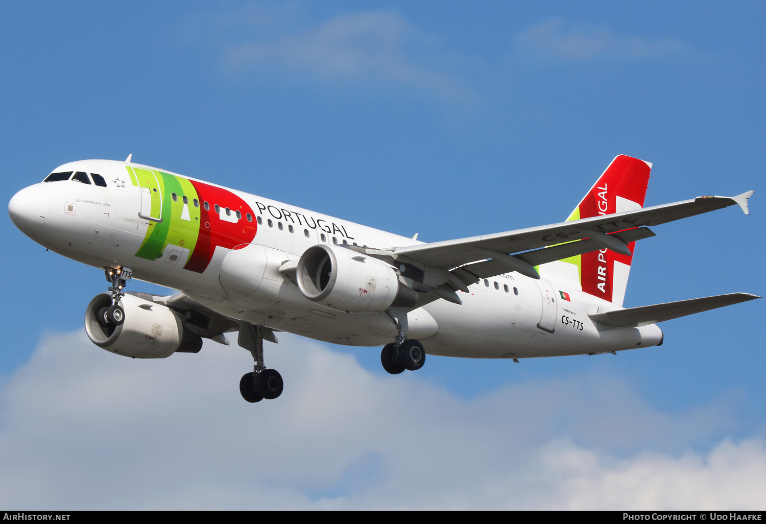 Aircraft Photo of CS-TTS | Airbus A319-112 | TAP Air Portugal | AirHistory.net #700413