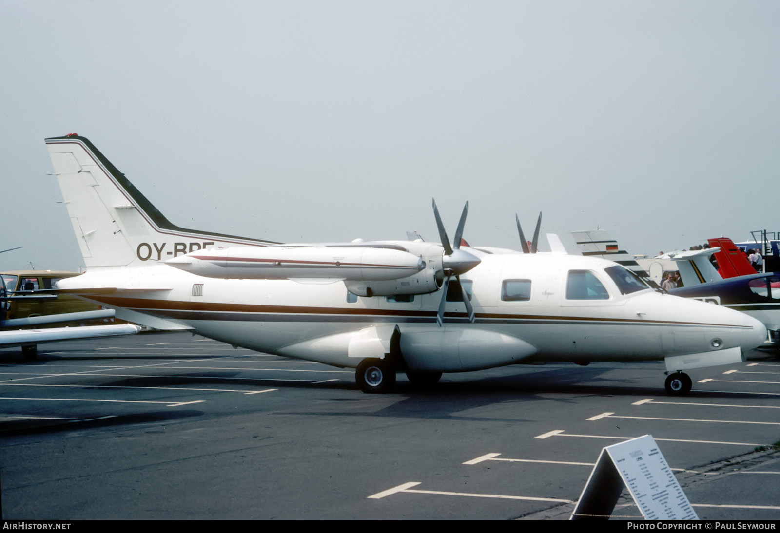 Aircraft Photo of OY-BPE | Mitsubishi MU-2 Marquise (MU-2B-60) | AirHistory.net #700417