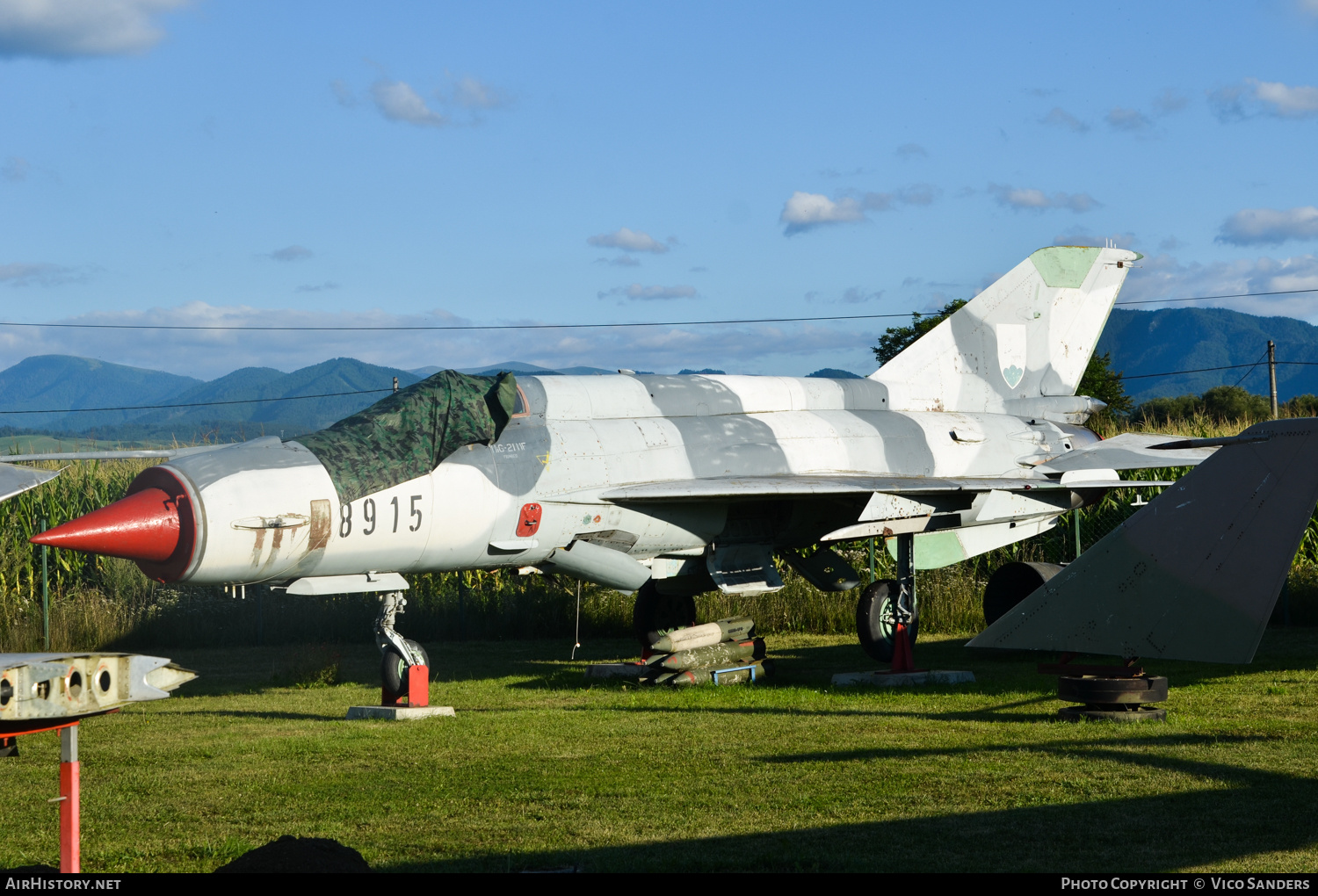 Aircraft Photo of 9815 / 8915 | Mikoyan-Gurevich MiG-21MF | Slovakia - Air Force | AirHistory.net #700418