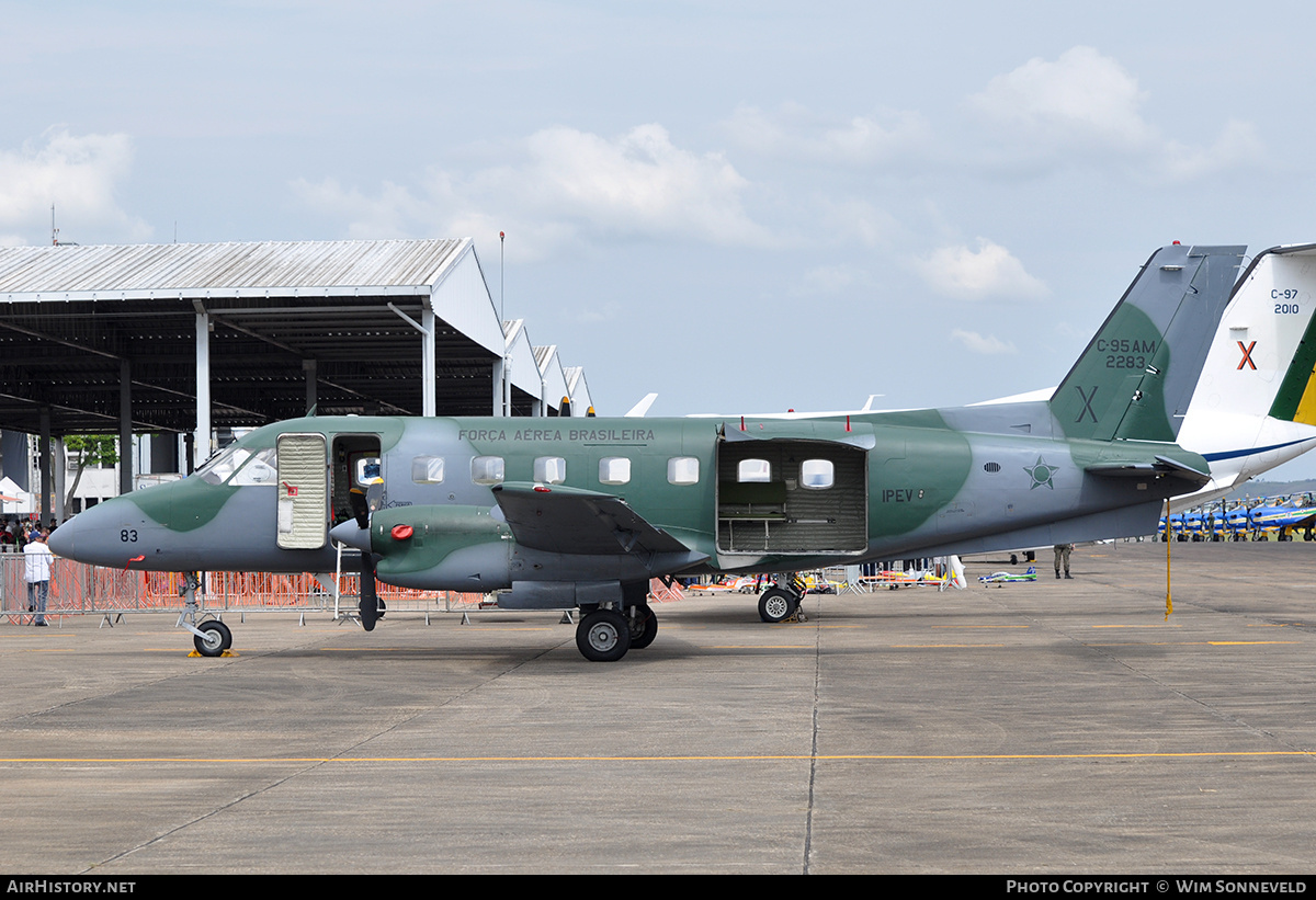Aircraft Photo of 2283 | Embraer C-95AM Bandeirante | Brazil - Air Force | AirHistory.net #700438
