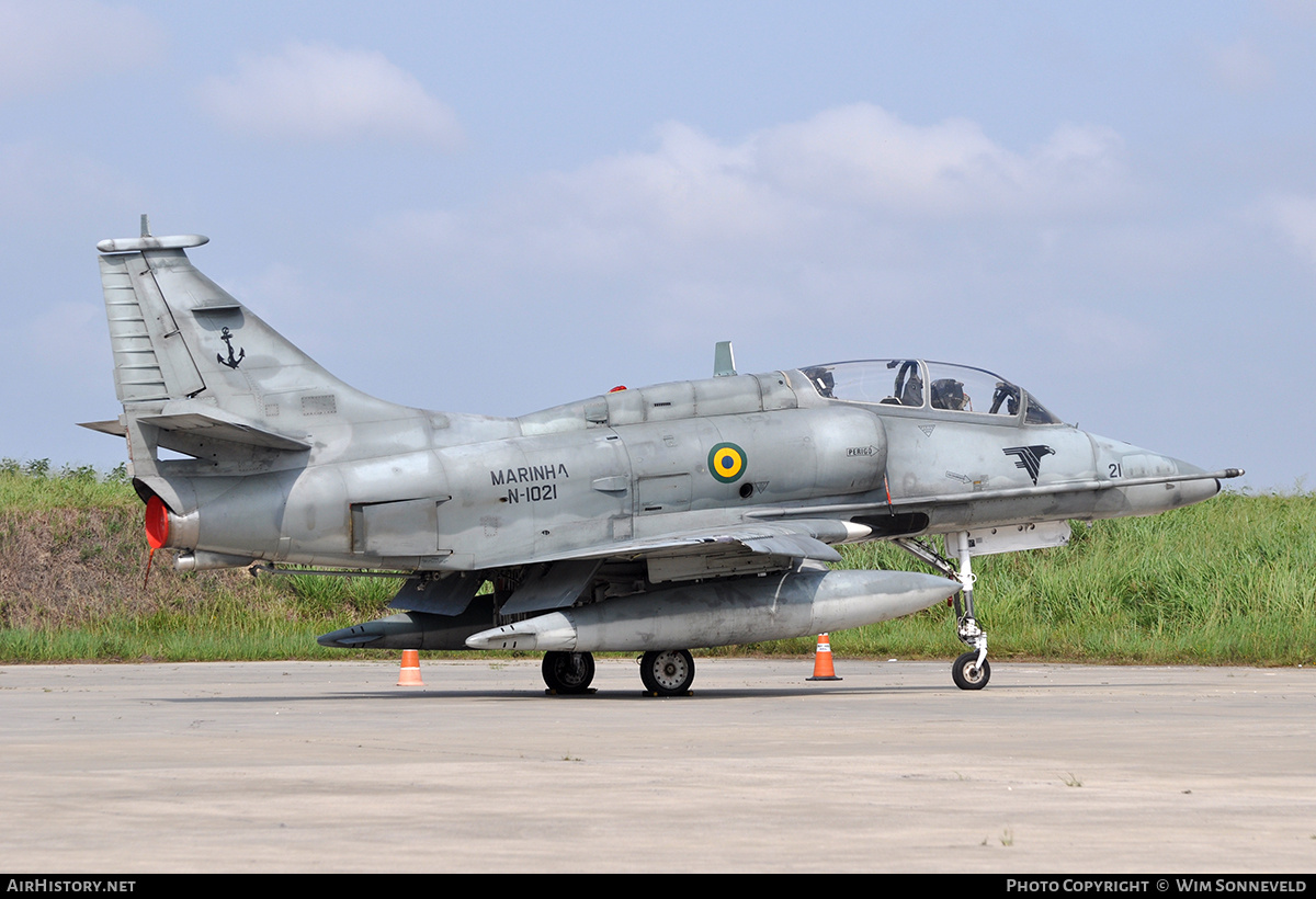 Aircraft Photo of N-1021 | McDonnell Douglas AF-1A | Brazil - Navy | AirHistory.net #700440