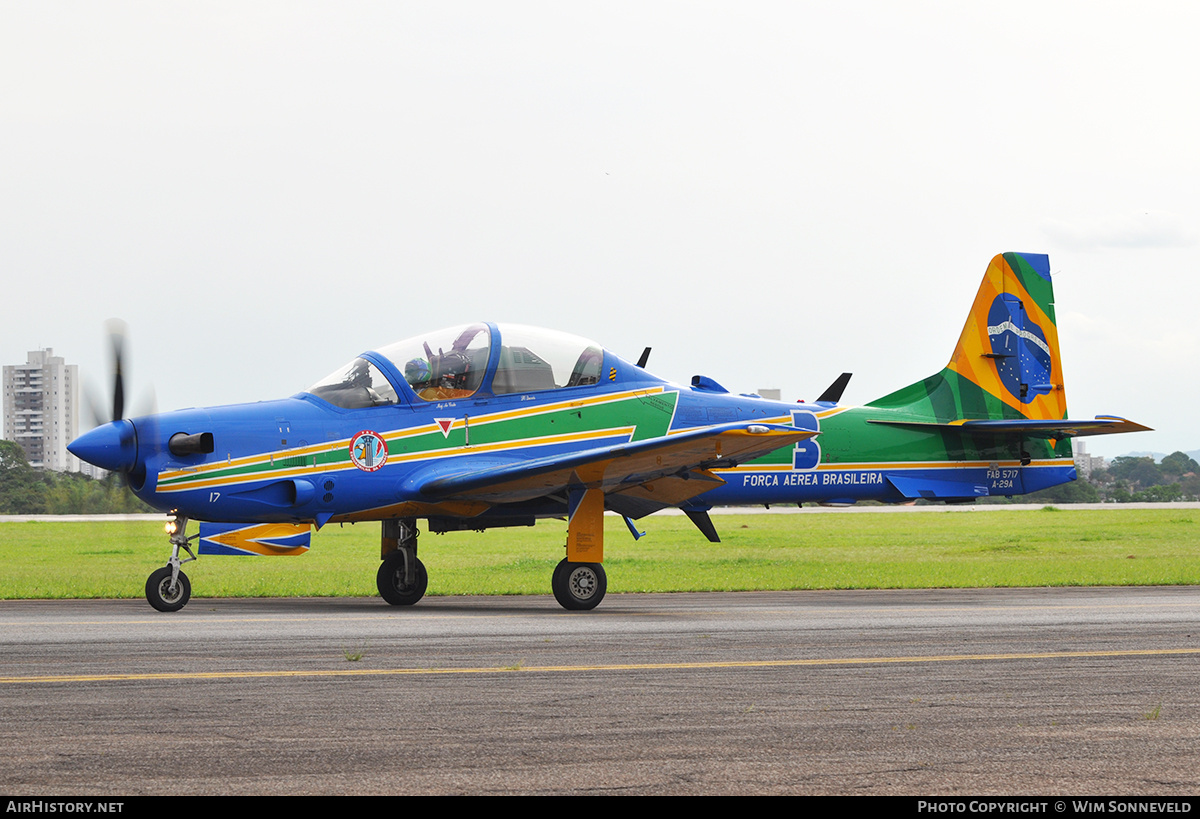 Aircraft Photo of 5717 | Embraer A-29A Super Tucano | Brazil - Air Force | AirHistory.net #700450