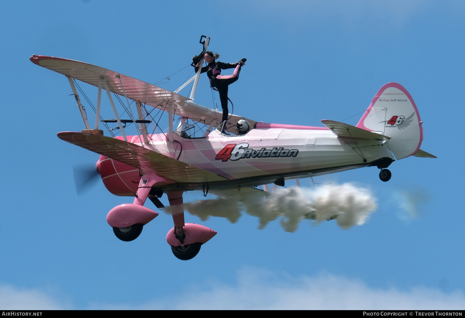 Aircraft Photo of N450D | Boeing PT-13D Kaydet (E75) | 46 Aviation | AirHistory.net #700464